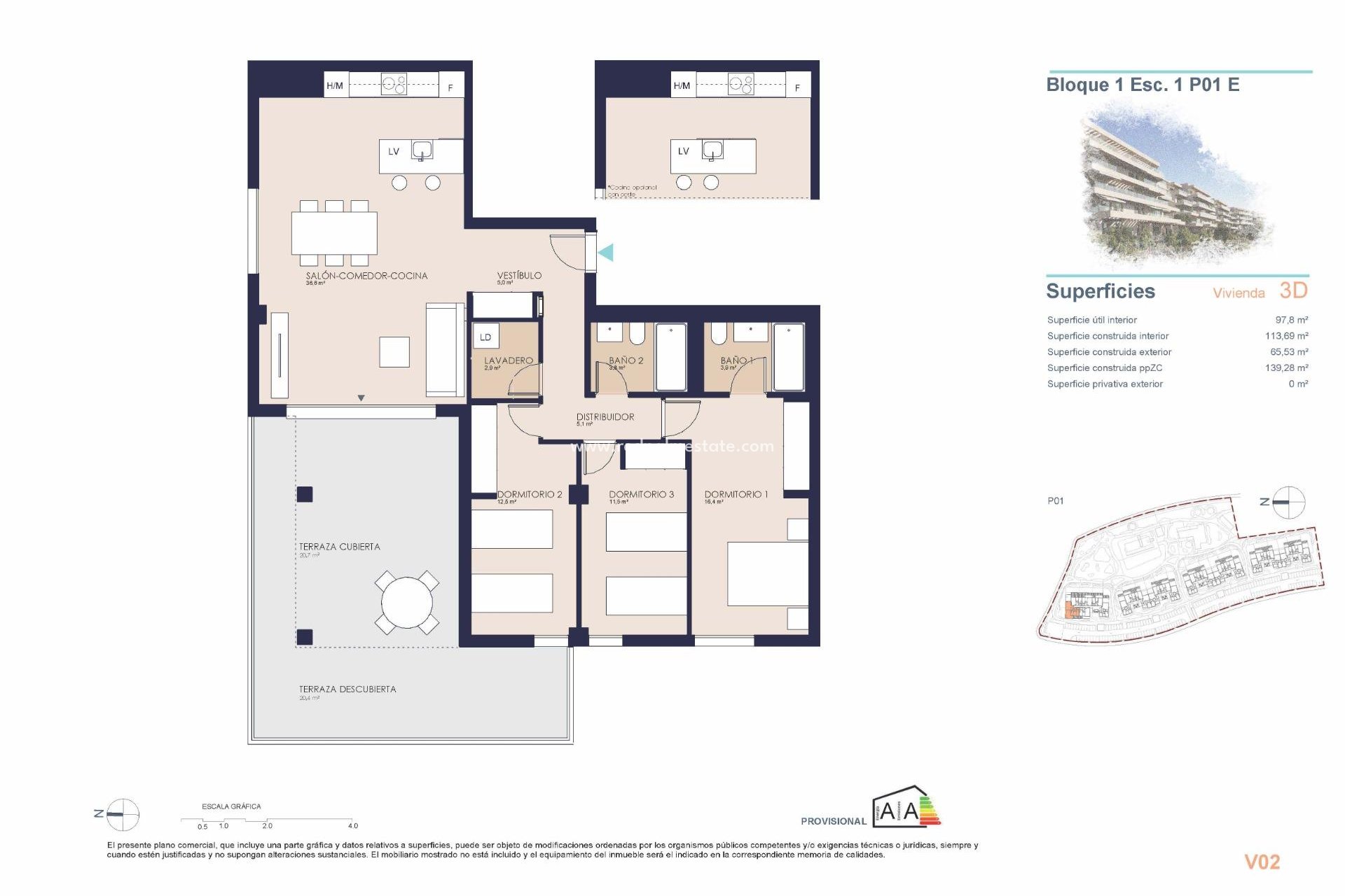 Obra nueva - Apartmentos -
Denia - Playa de La Almadraba