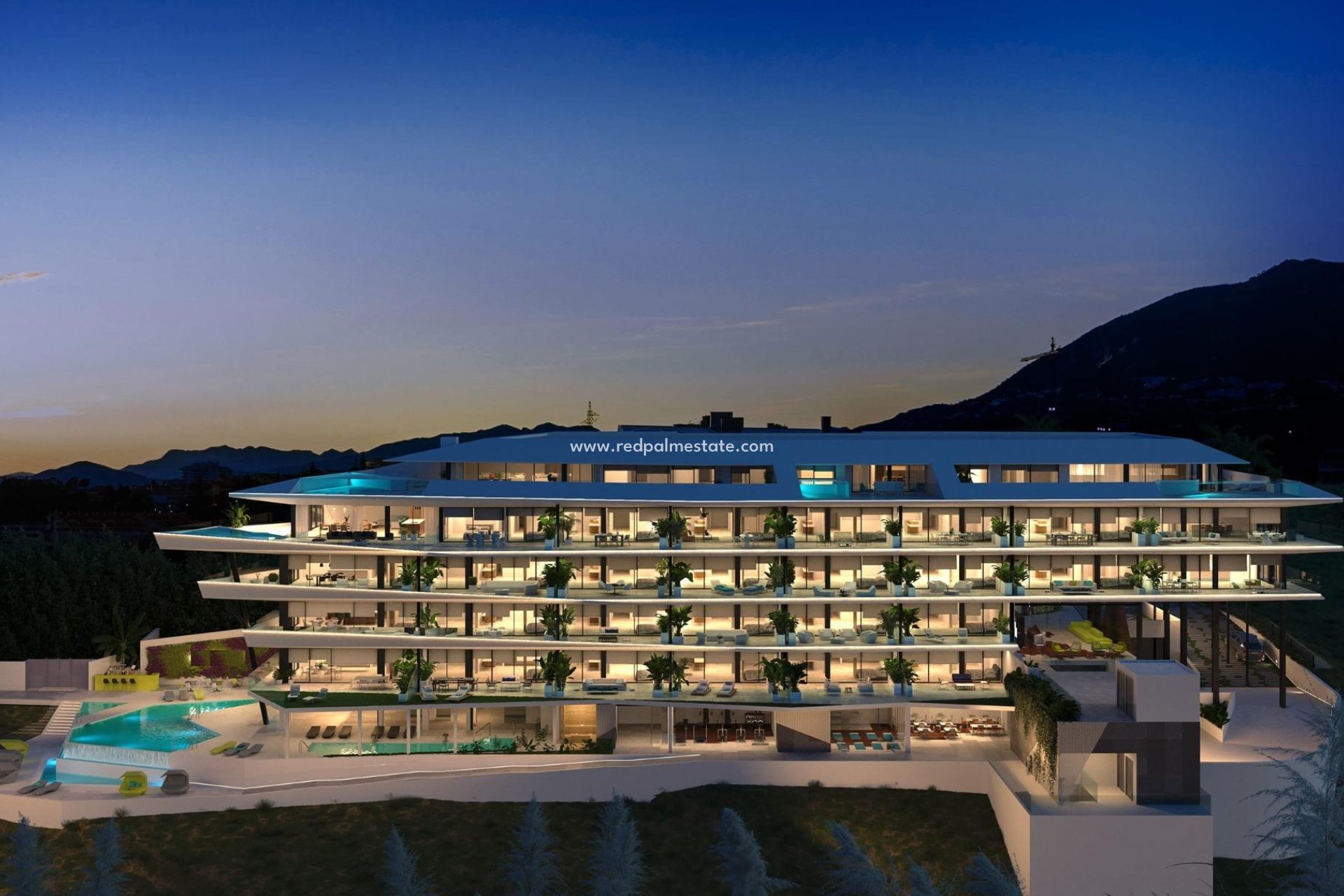 Obra nueva - Apartmentos -
Fuengirola - El Higuerón