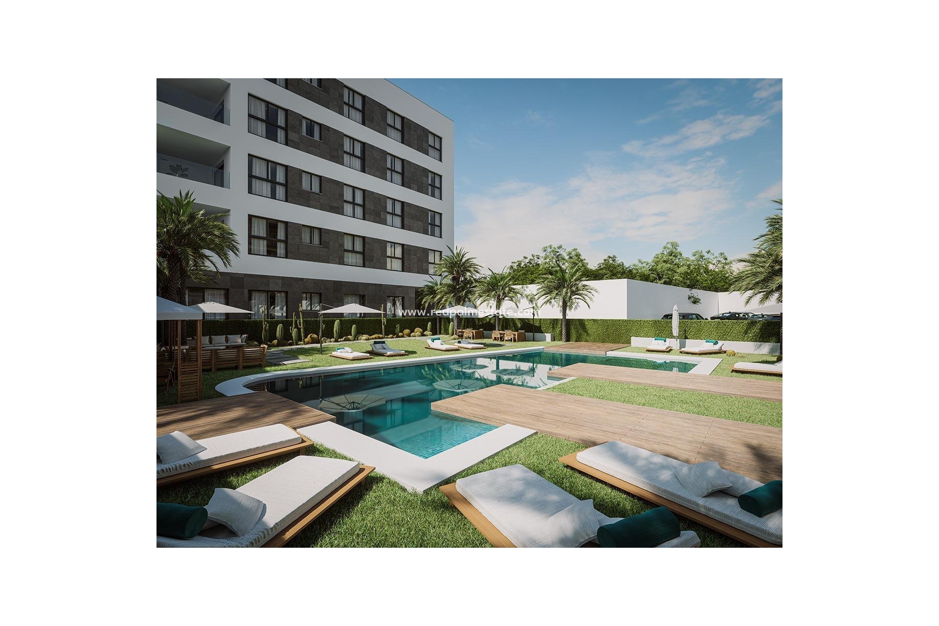 Obra nueva - Apartmentos -
Guardamar del Segura - Pueblo