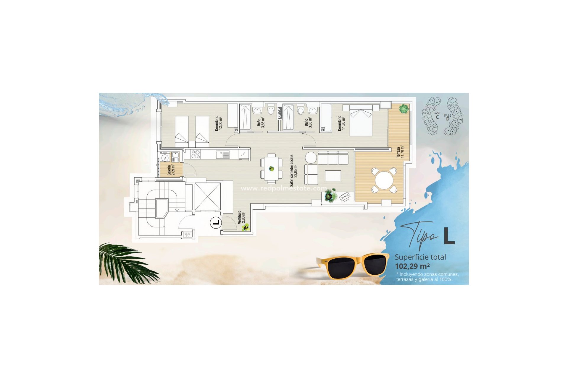 Obra nueva - Apartmentos -
La Manga del Mar Menor