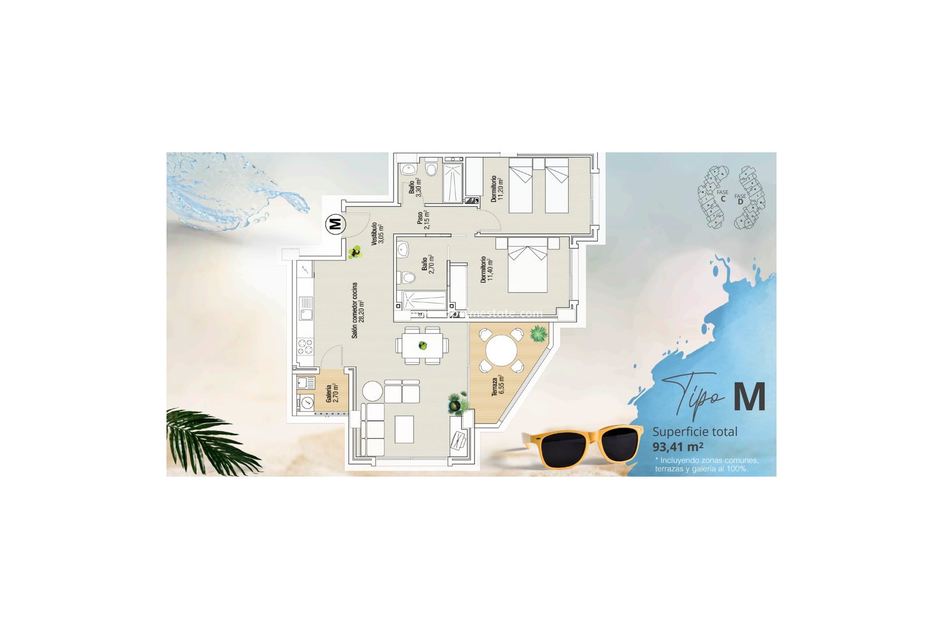 Obra nueva - Apartmentos -
La Manga del Mar Menor