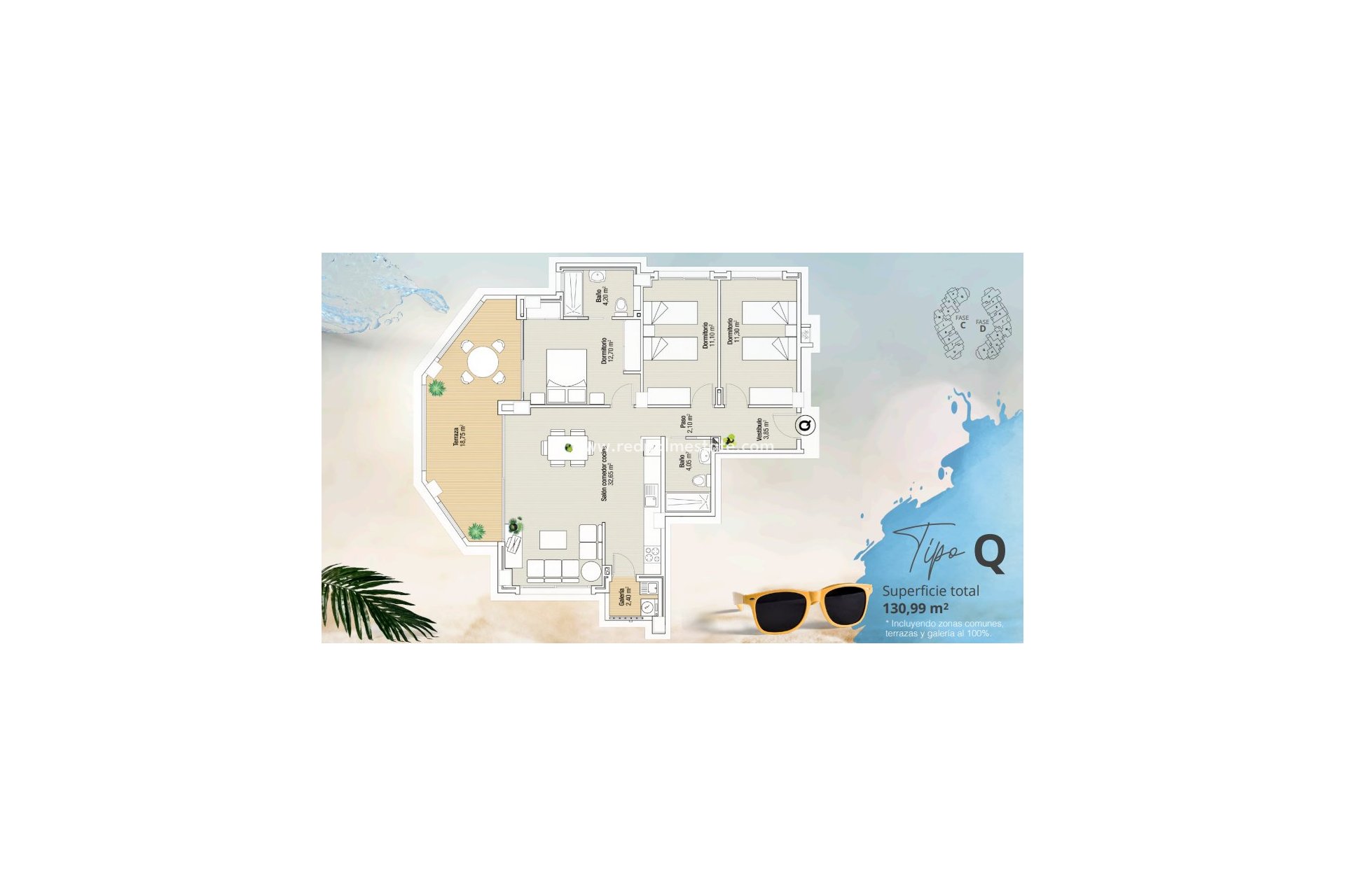Obra nueva - Apartmentos -
La Manga del Mar Menor