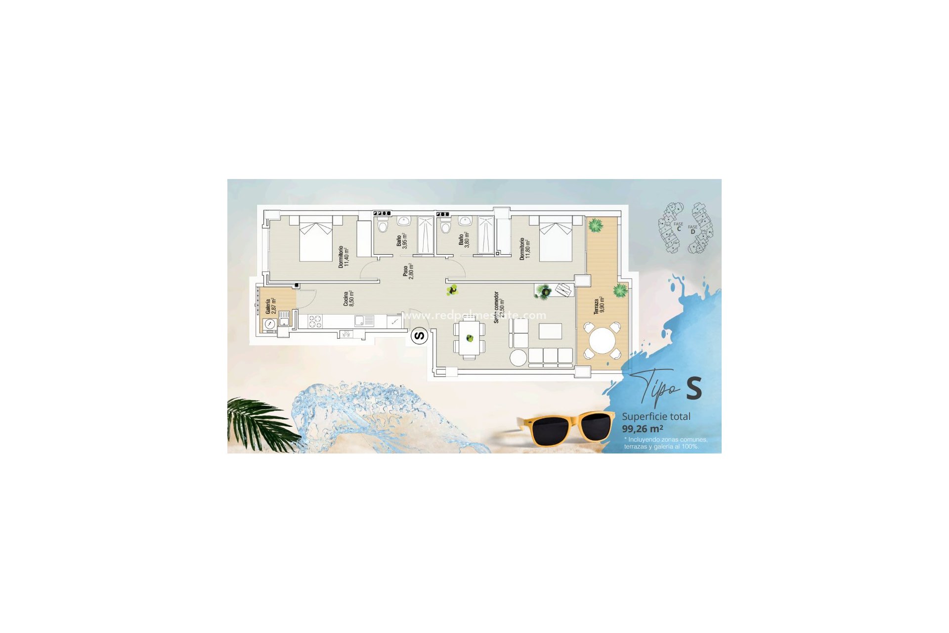 Obra nueva - Apartmentos -
La Manga del Mar Menor