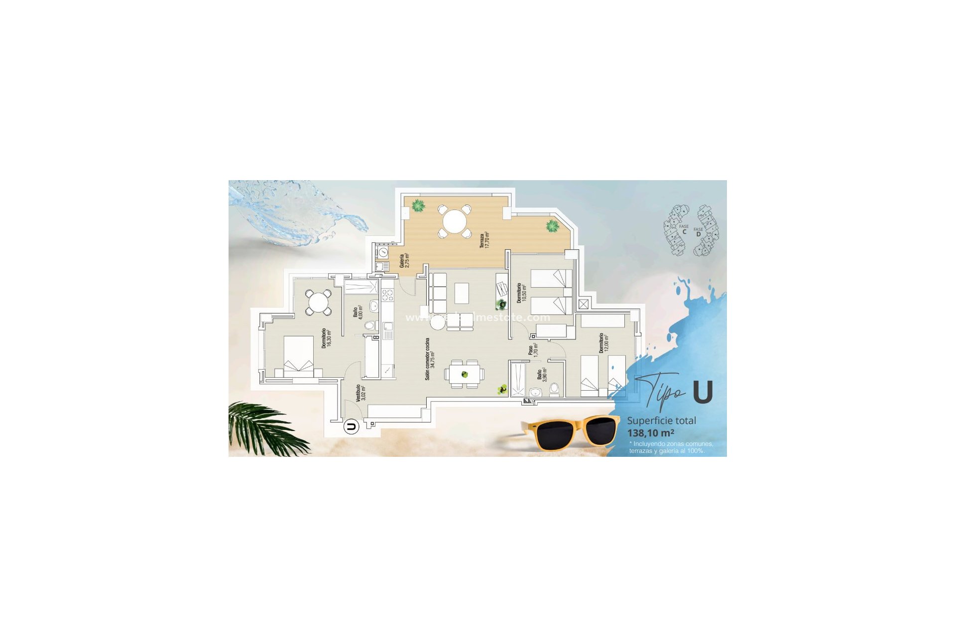 Obra nueva - Apartmentos -
La Manga del Mar Menor