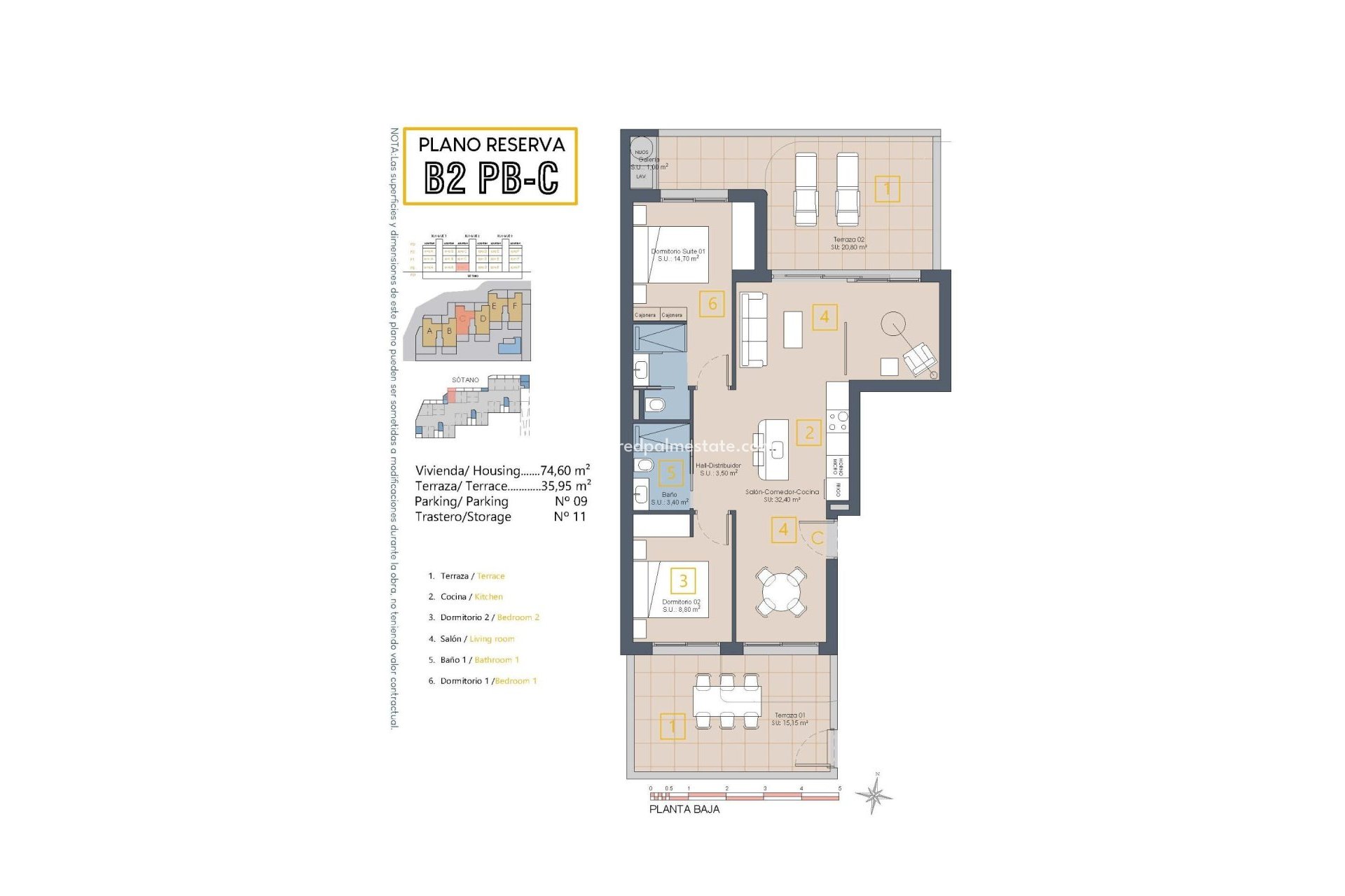 Obra nueva - Apartmentos -
Los Alczares - Serena Golf