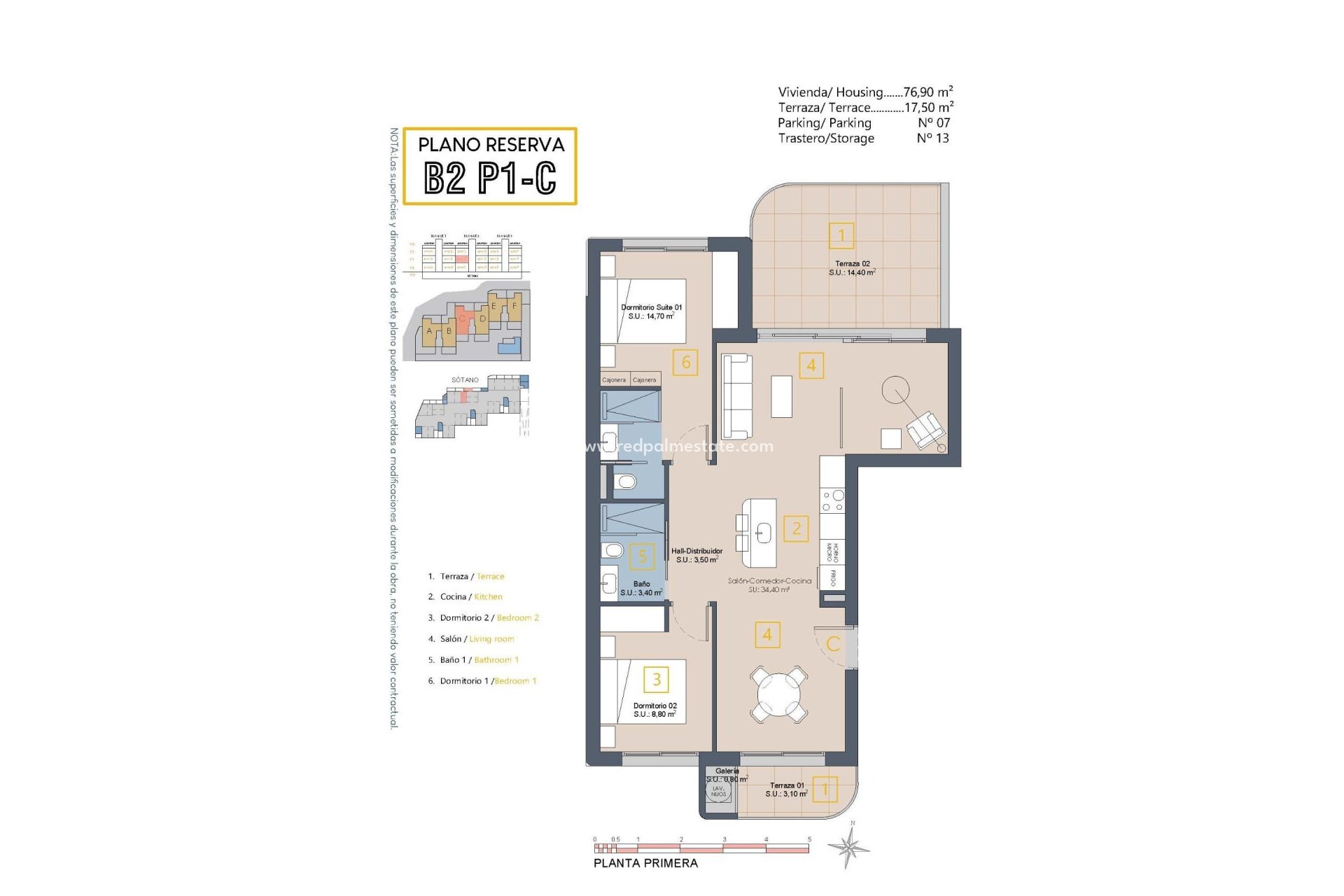 Obra nueva - Apartmentos -
Los Alczares - Serena Golf