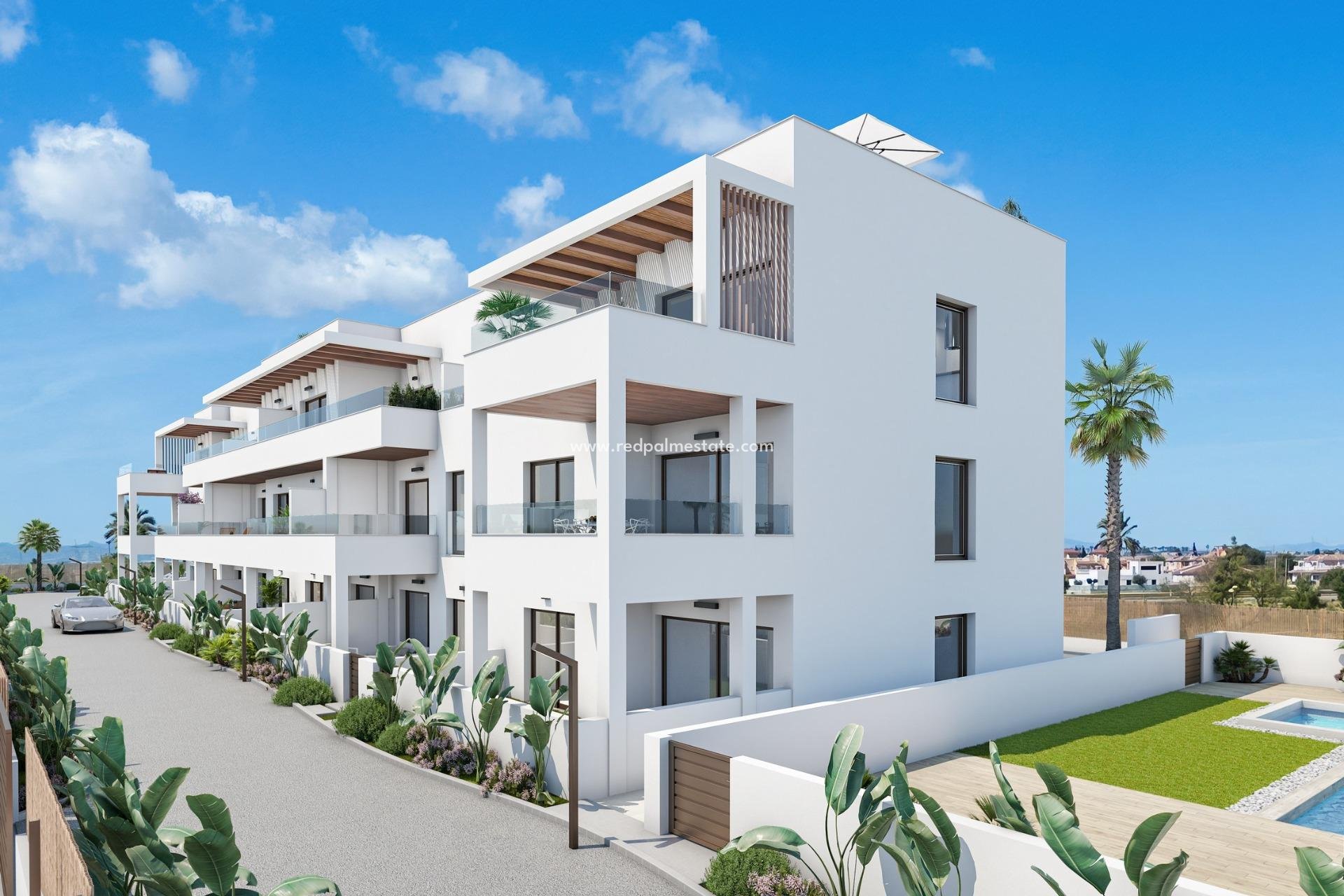 Obra nueva - Apartmentos -
Los Alczares - Serena Golf