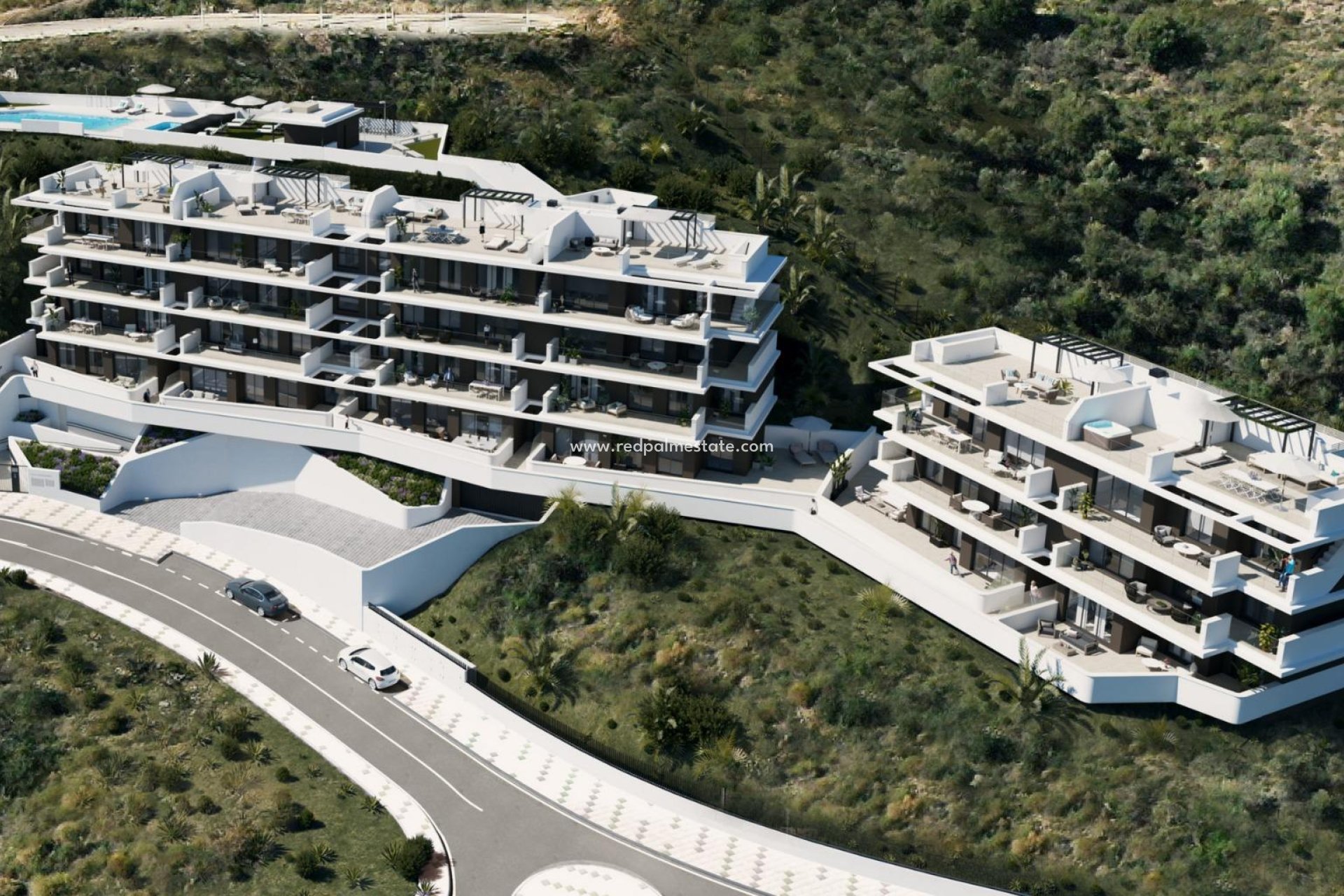 Obra nueva - Apartmentos -
rincon de la victoria - pueblo