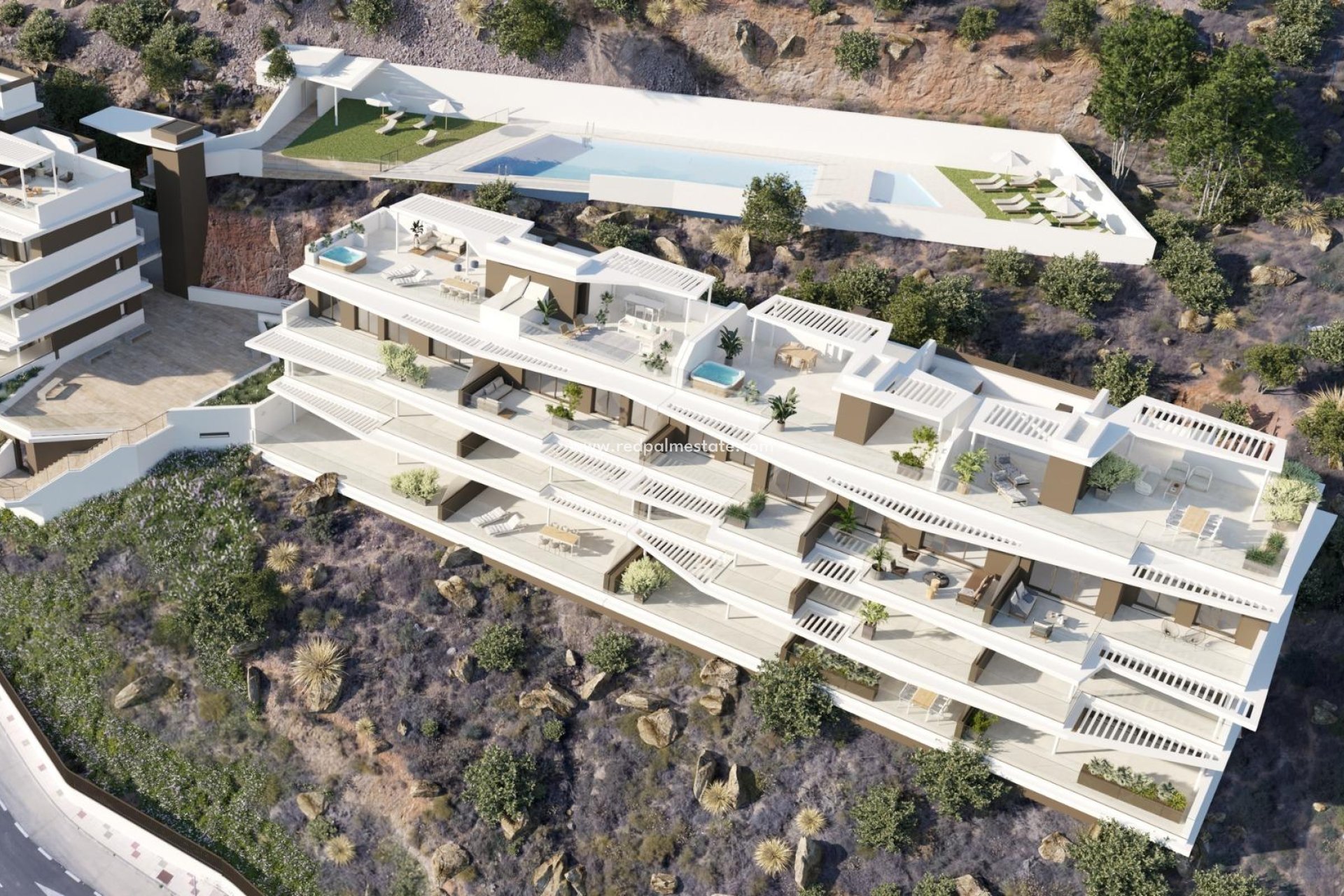 Obra nueva - Apartmentos -
rincon de la victoria - pueblo