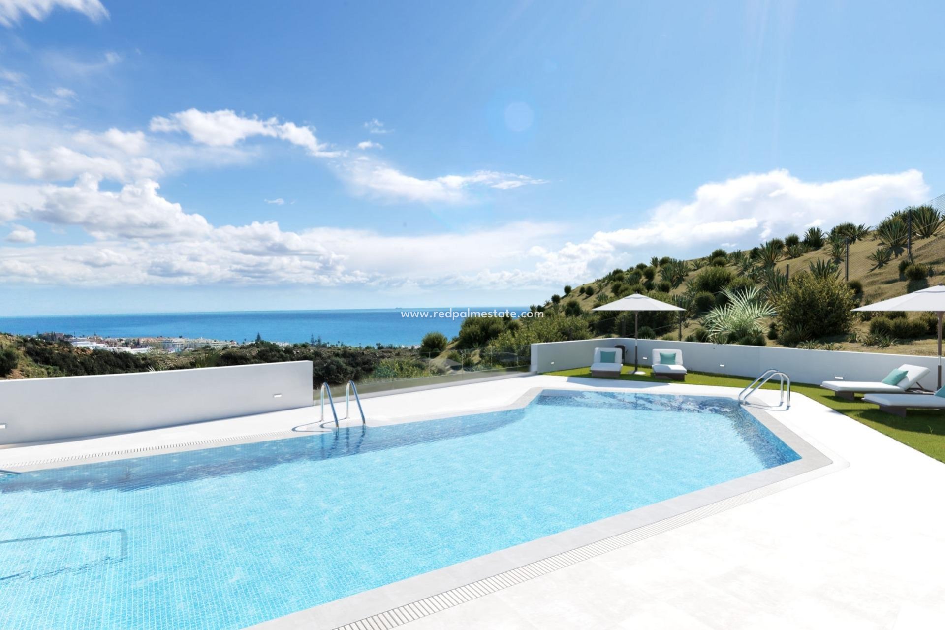 Obra nueva - Apartmentos -
rincon de la victoria - pueblo