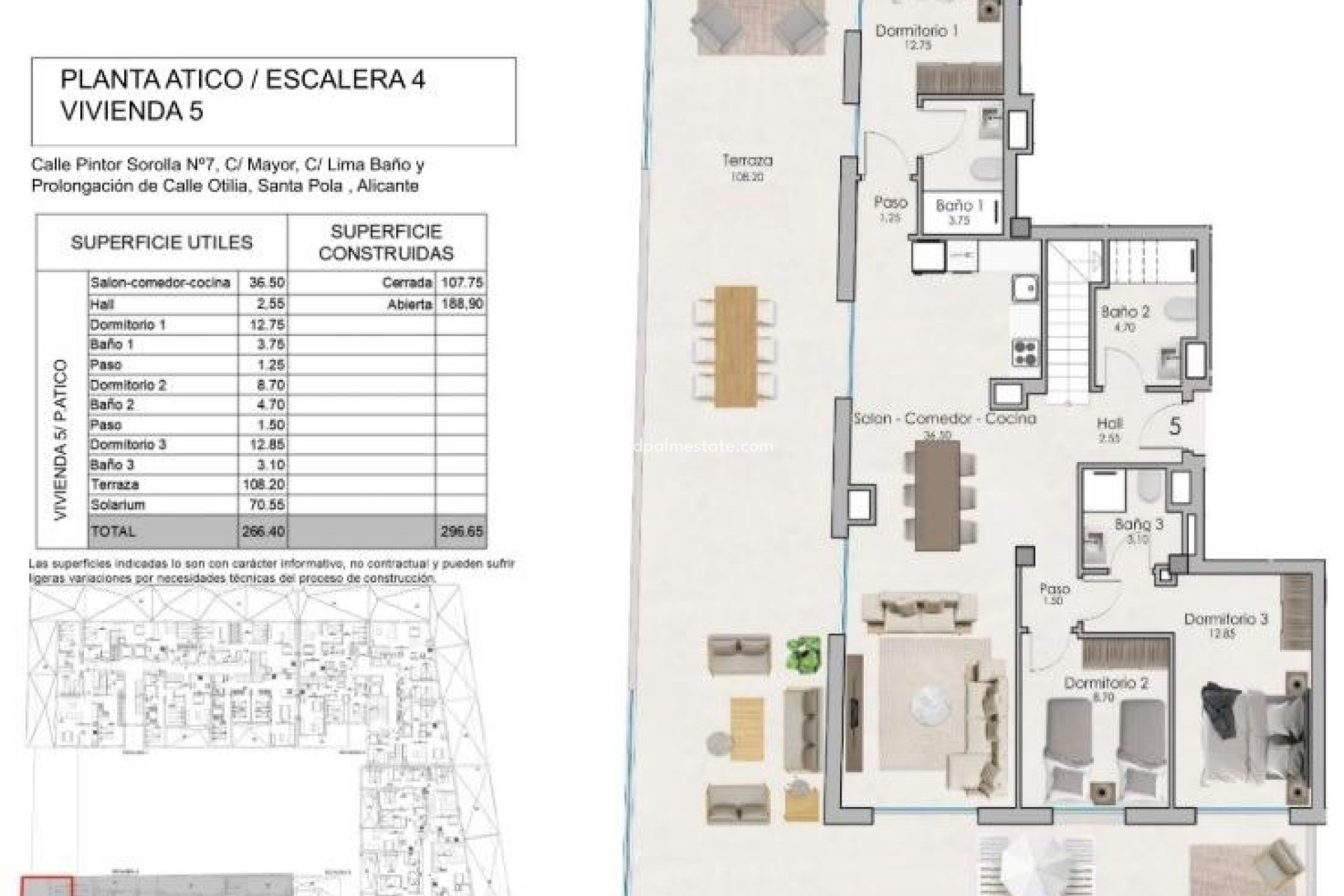Obra nueva - Apartmentos -
Santa Pola - Estacion de autobuses