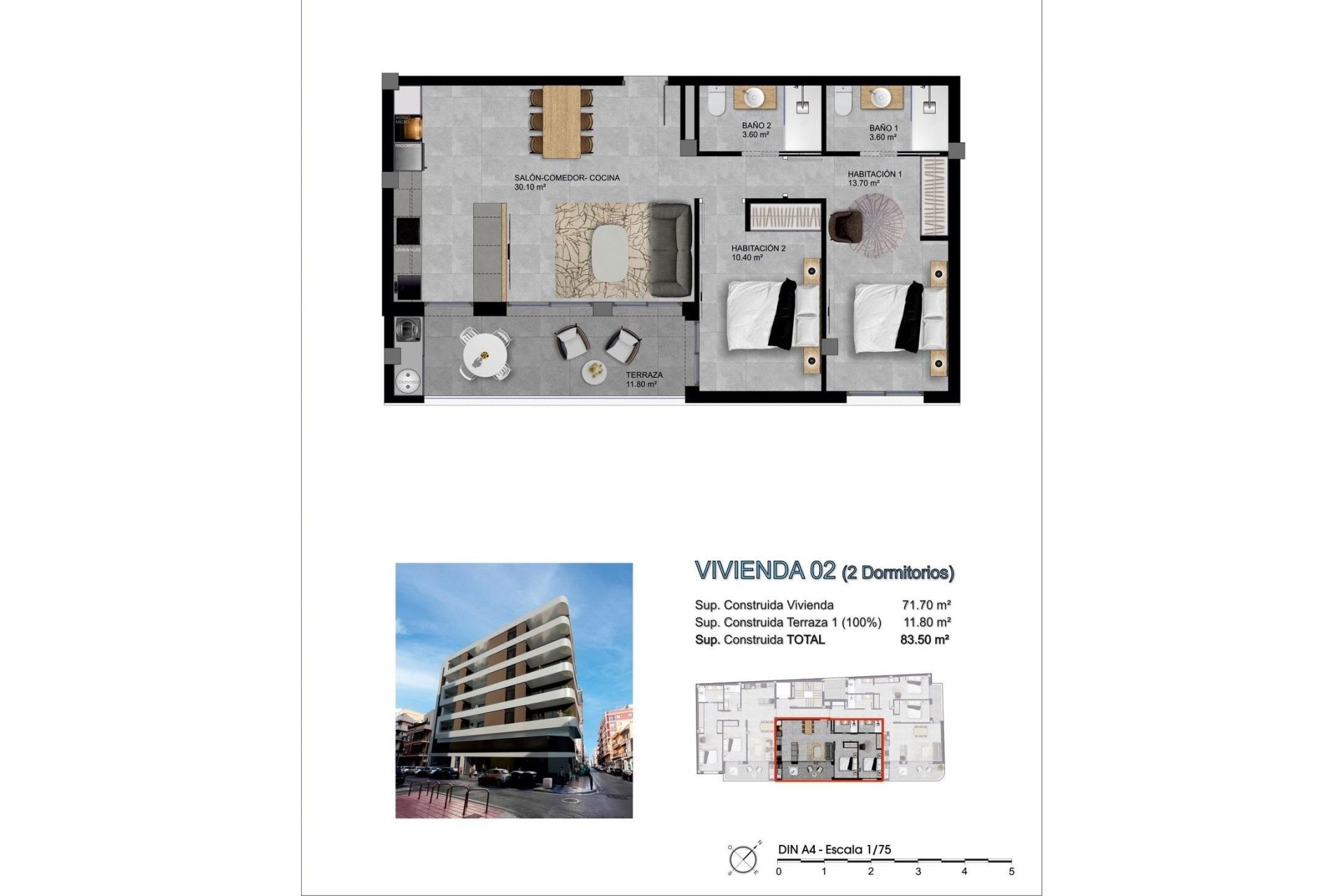 Obra nueva - Apartmentos -
Santa Pola - pueblo