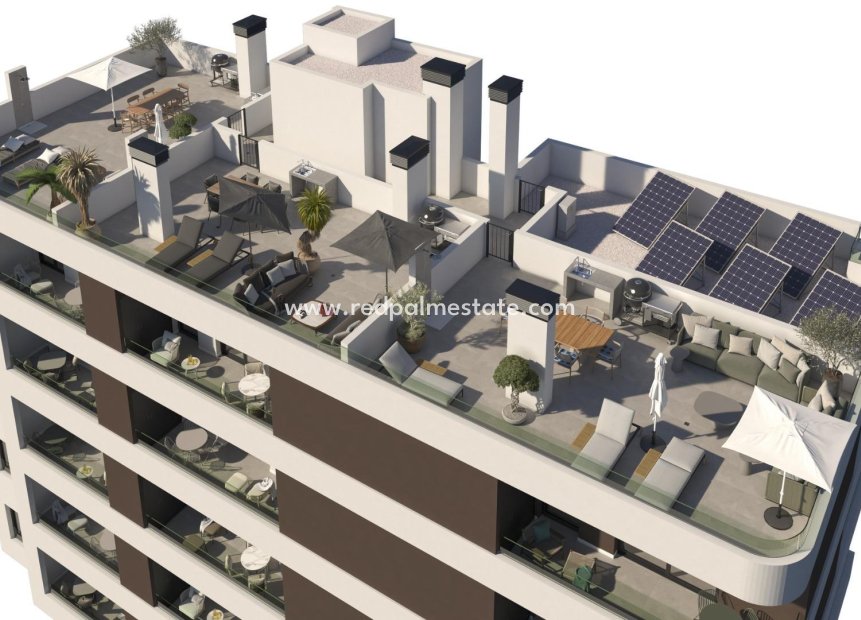 Obra nueva - Apartmentos -
Santa Pola - pueblo