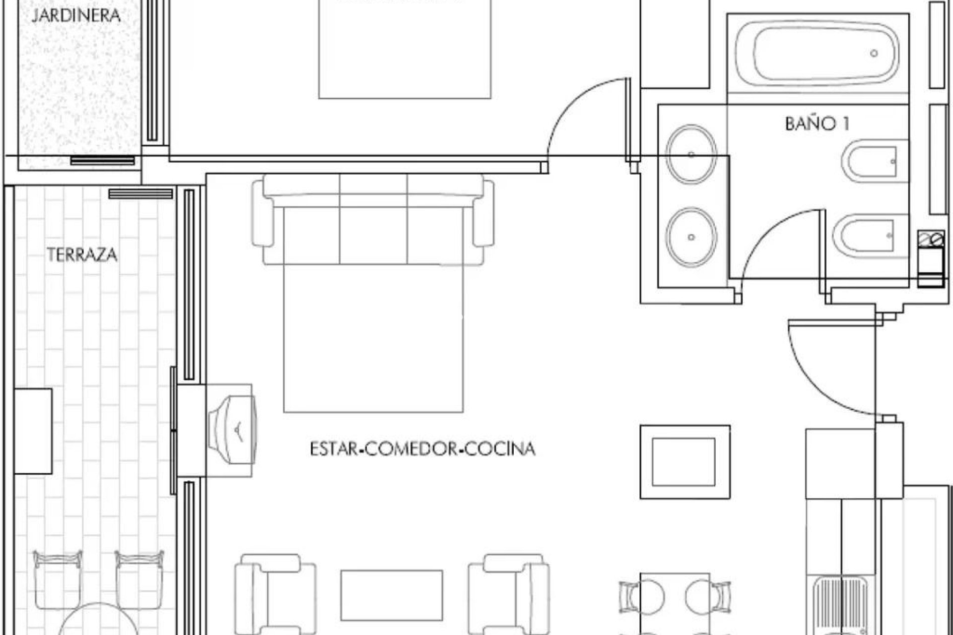 Obra nueva - Apartmentos -
Vera Playa - Puerto del Rey