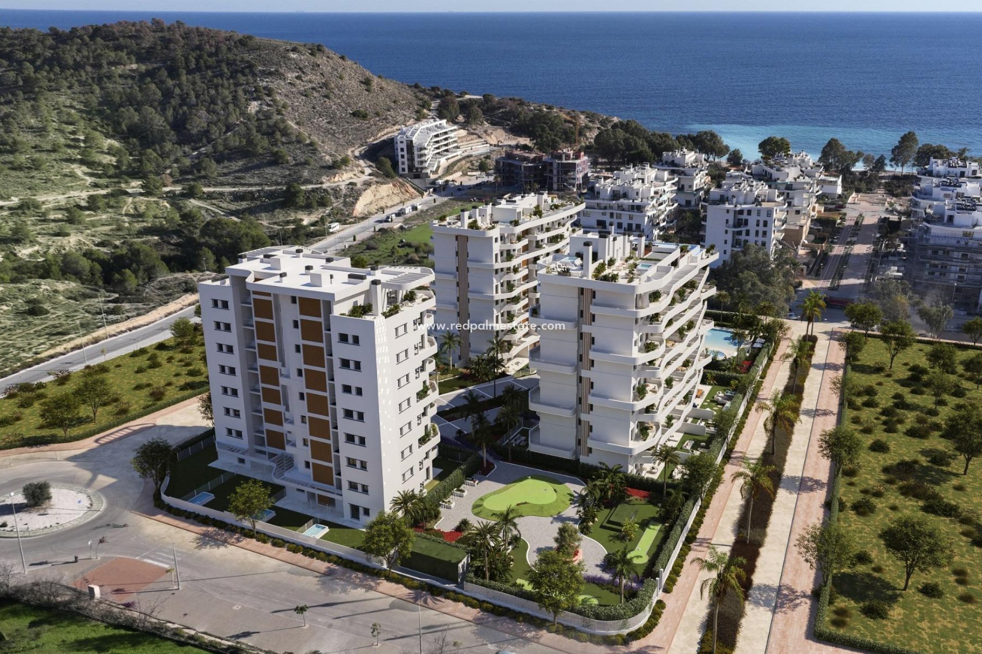 Obra nueva - Apartmentos -
Villajoyosa - Playa del Torres