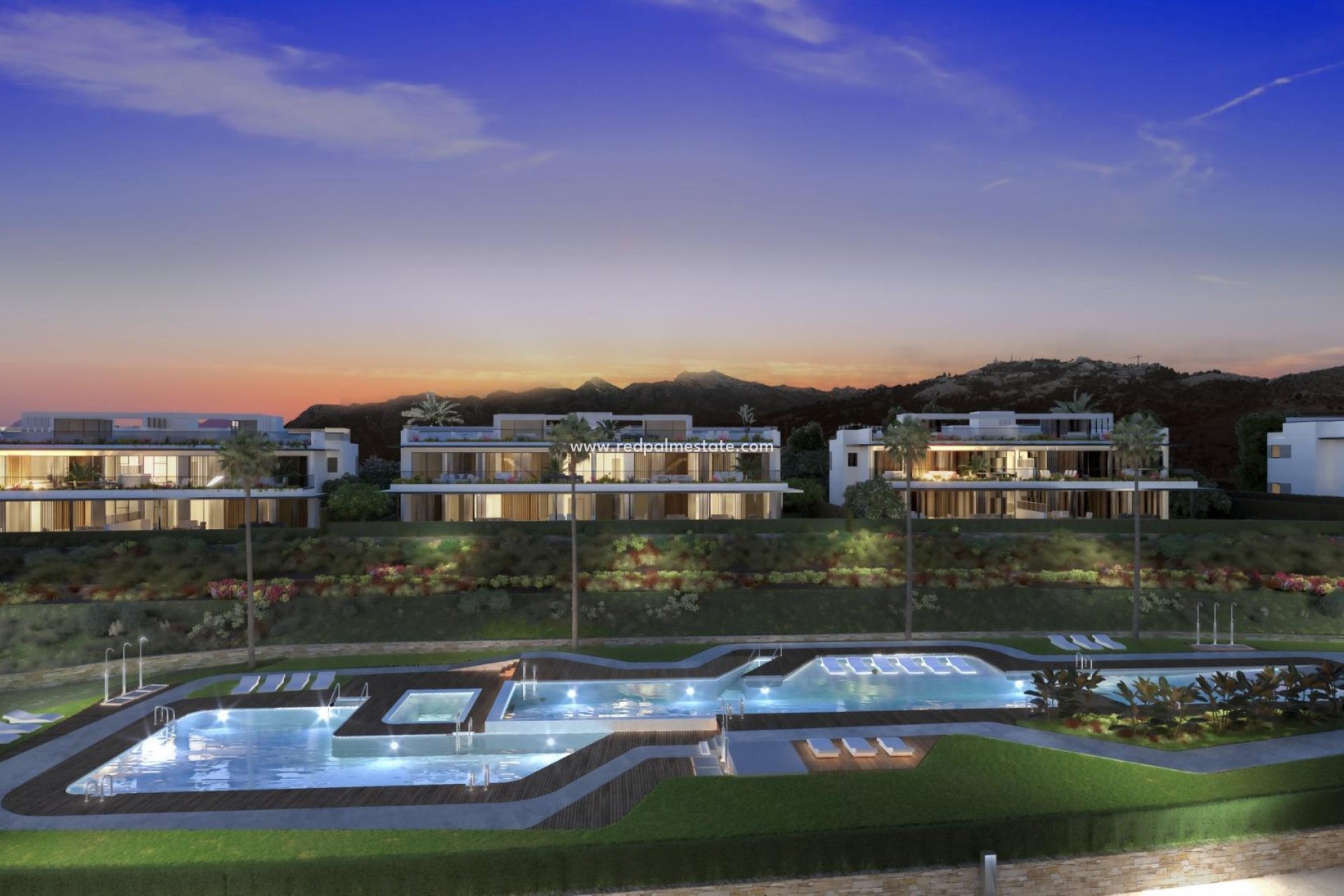 Obra nueva - Bungalow -
Marbella - Los Montesinos