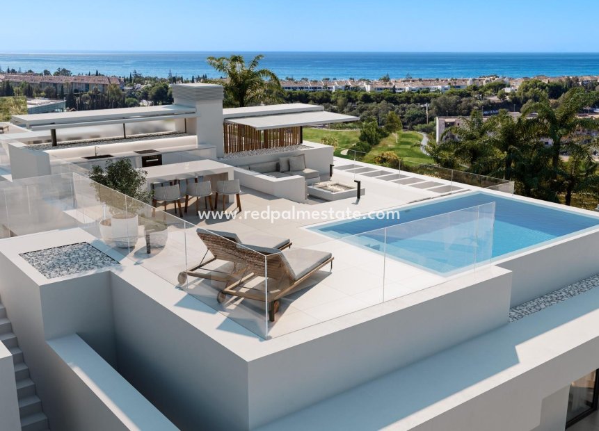 Obra nueva - Bungalow -
Marbella - Santa Clara Golf