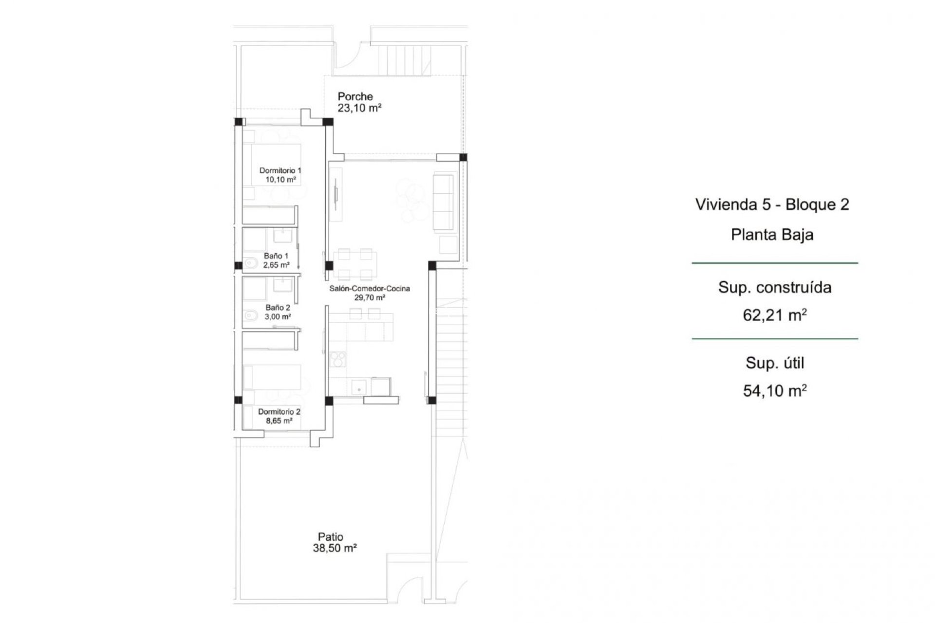 Obra nueva - Bungalow -
Orihuela Costa - PAU 26