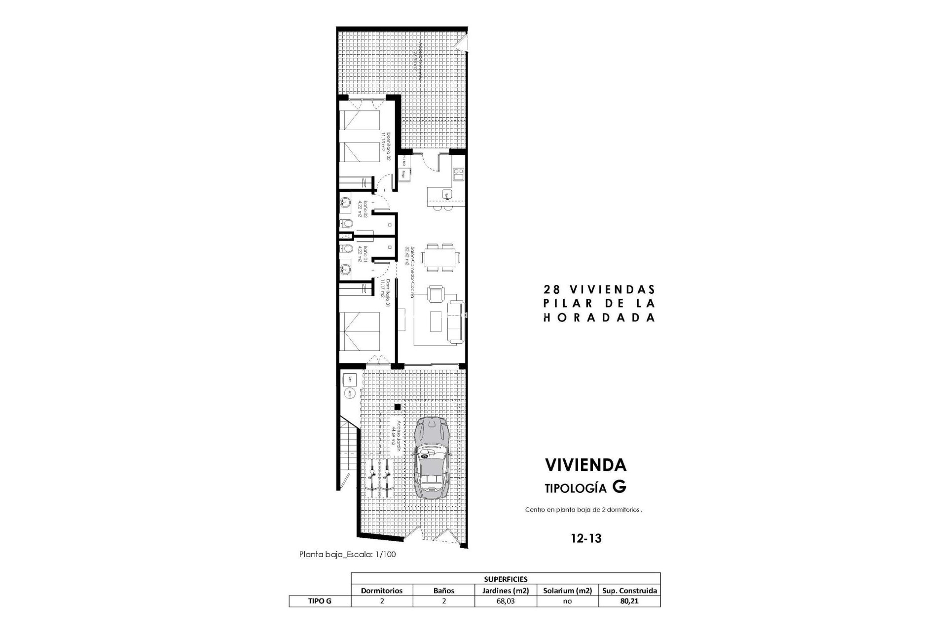 Obra nueva - Bungalow -
Pilar de la Horadada - pueblo