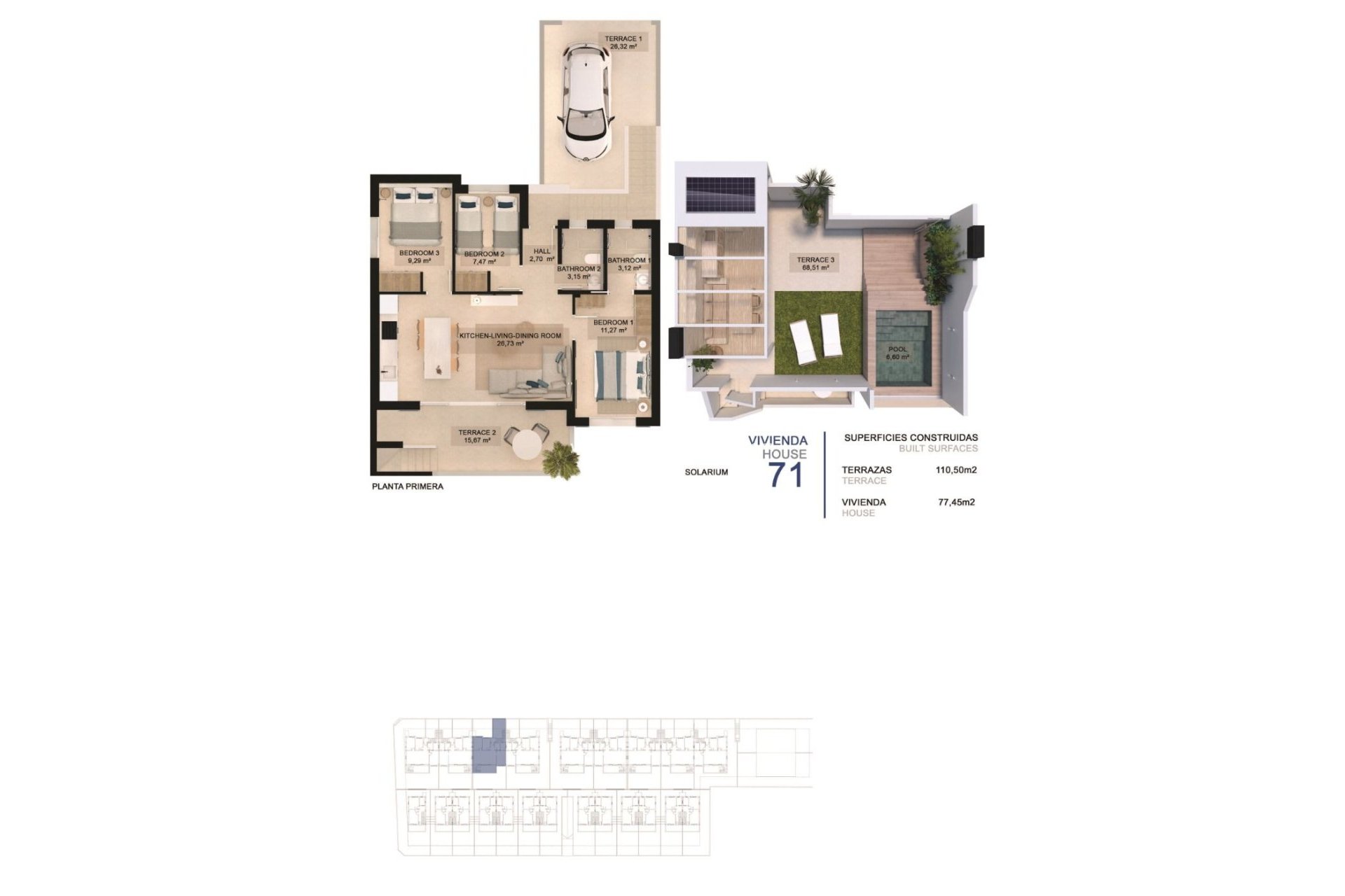 Obra nueva - Bungalow -
Pilar de la Horadada - Torre de la Horadada