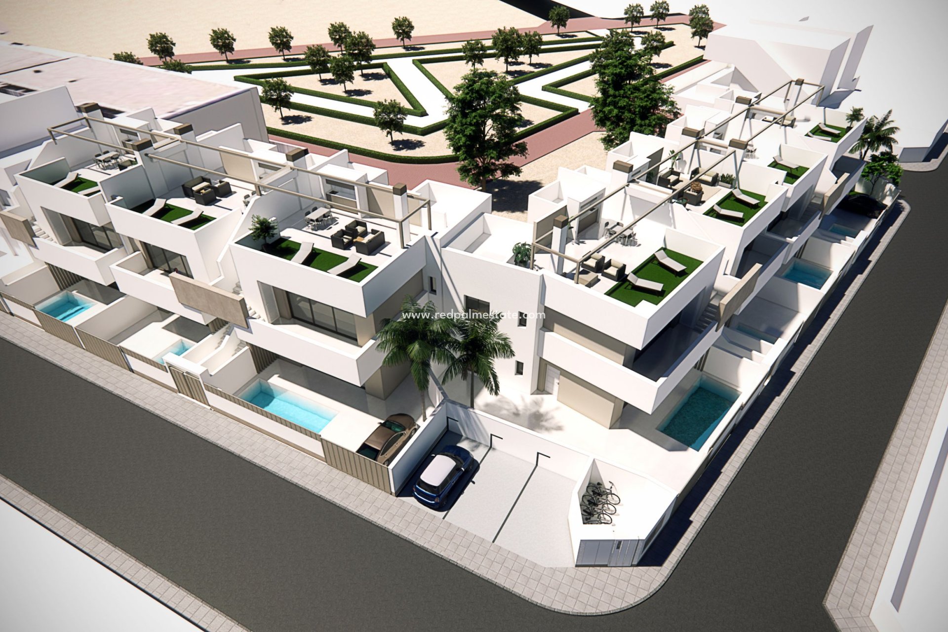 Obra nueva - Bungalow -
Pilar de la Horadada