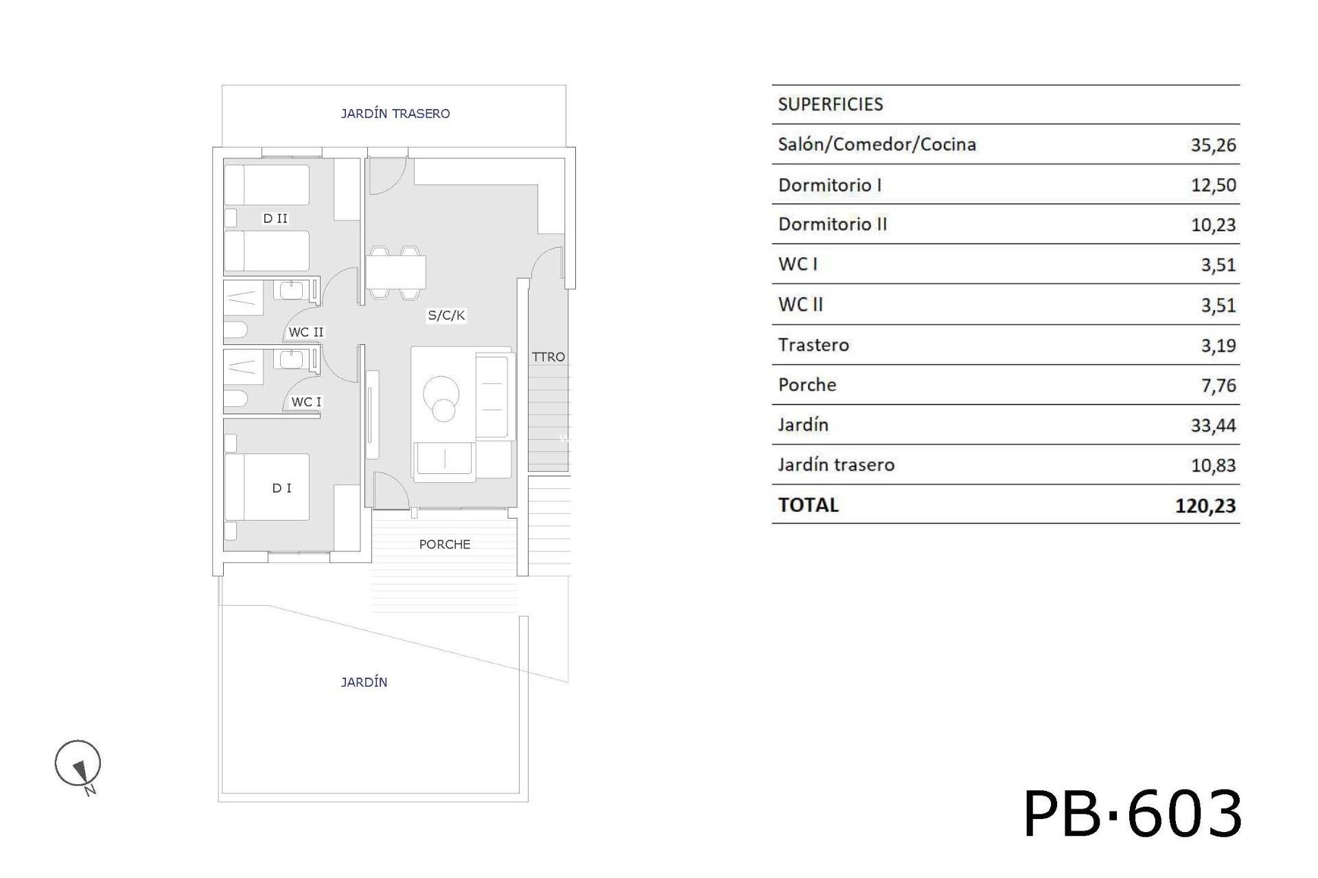 Obra nueva - Bungalow -
San Miguel de Salinas - Pueblo
