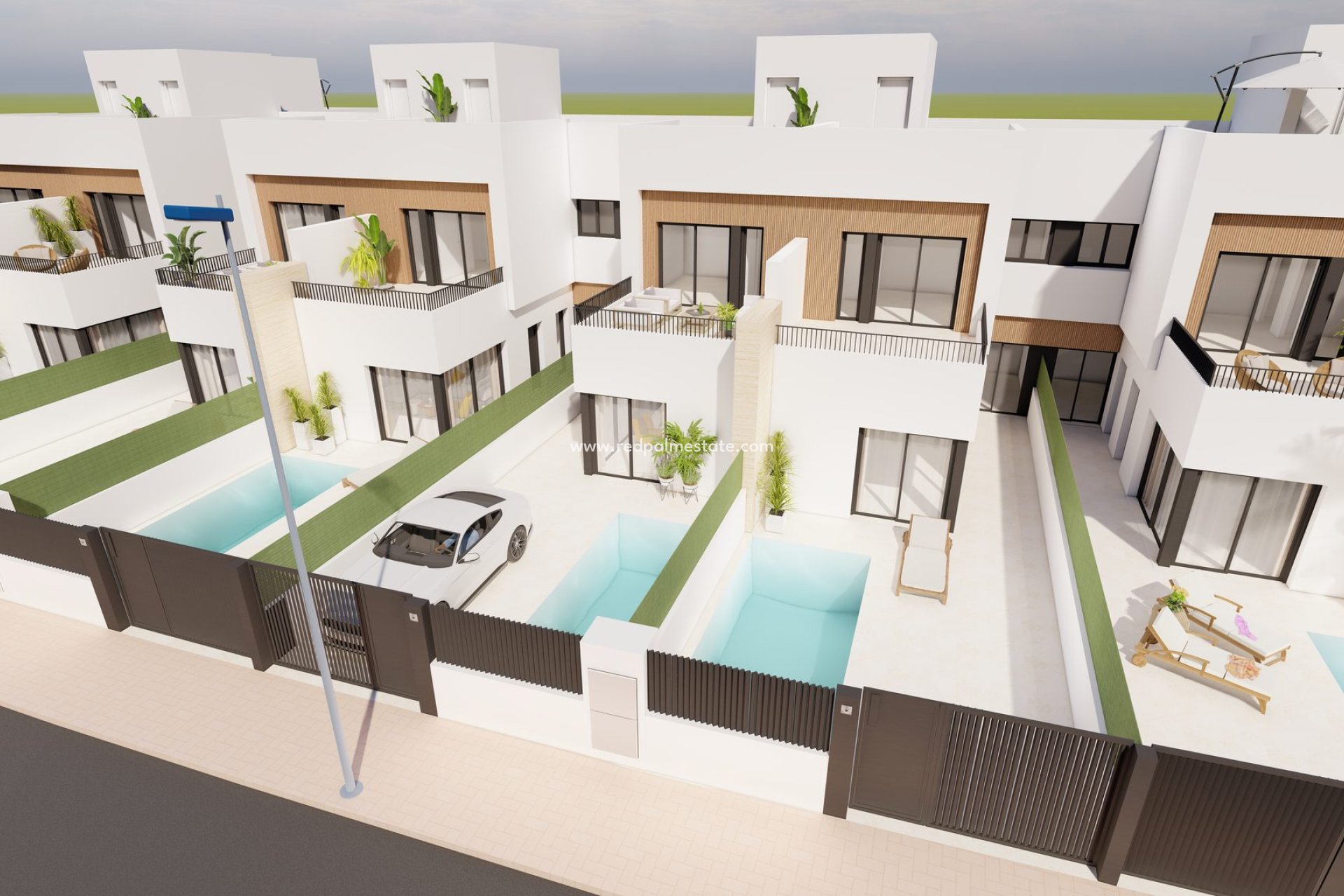 Obra nueva - Bungalow -
Santiago de la Ribera - Santiago De La Ribera