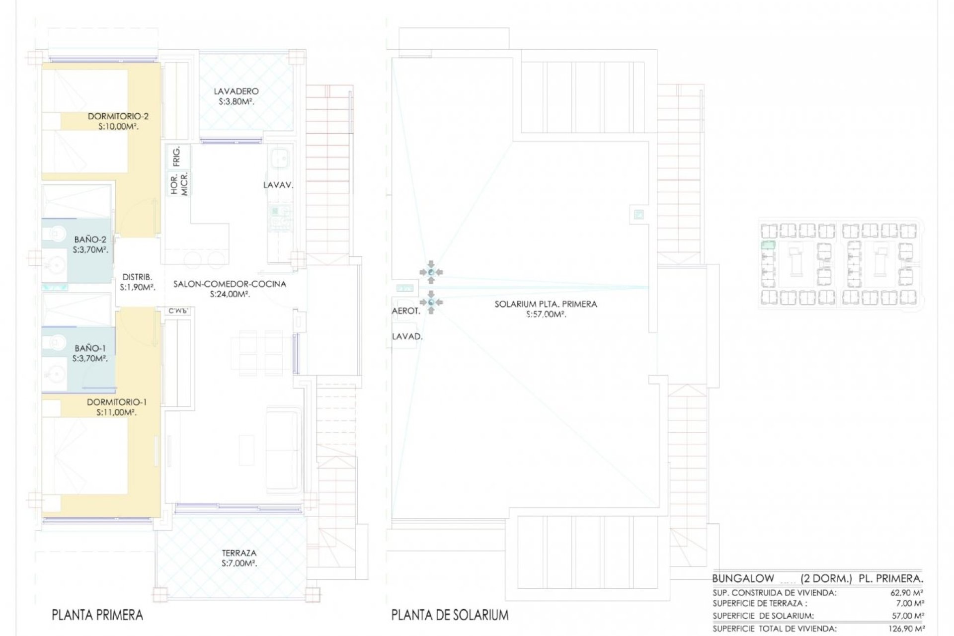 Obra nueva - Bungalow -
Torrevieja - Los balcones