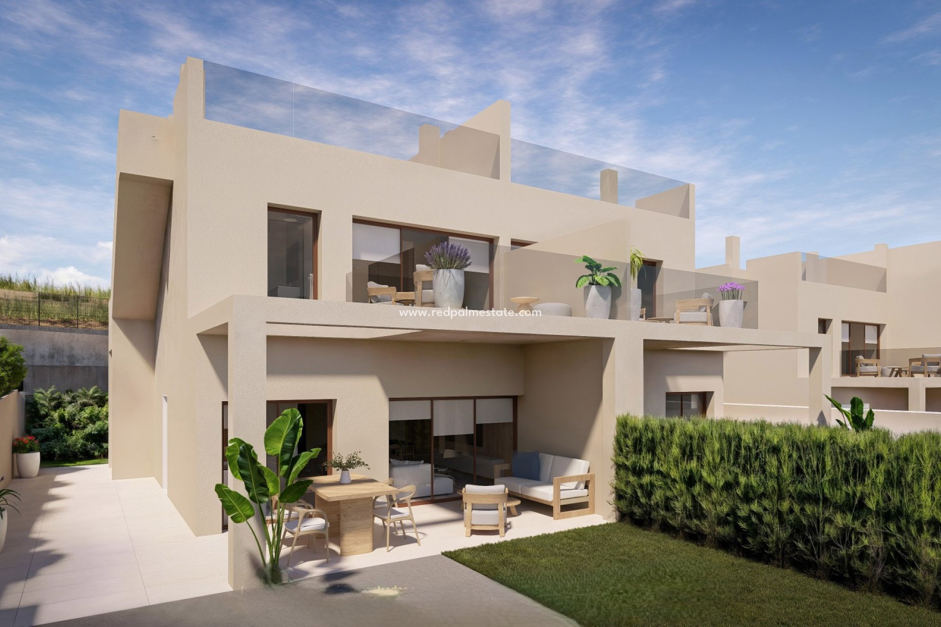 Obra nueva - Casa Adosada -
Corvera Golf