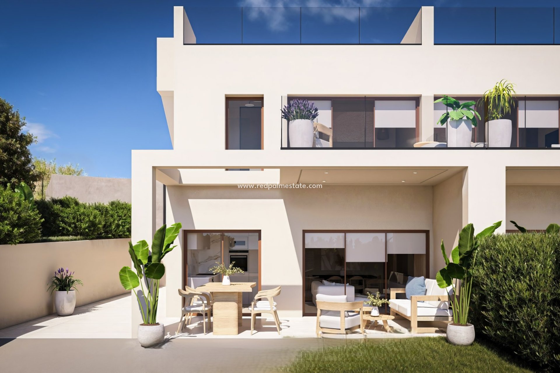 Obra nueva - Casa Adosada -
Corvera Golf