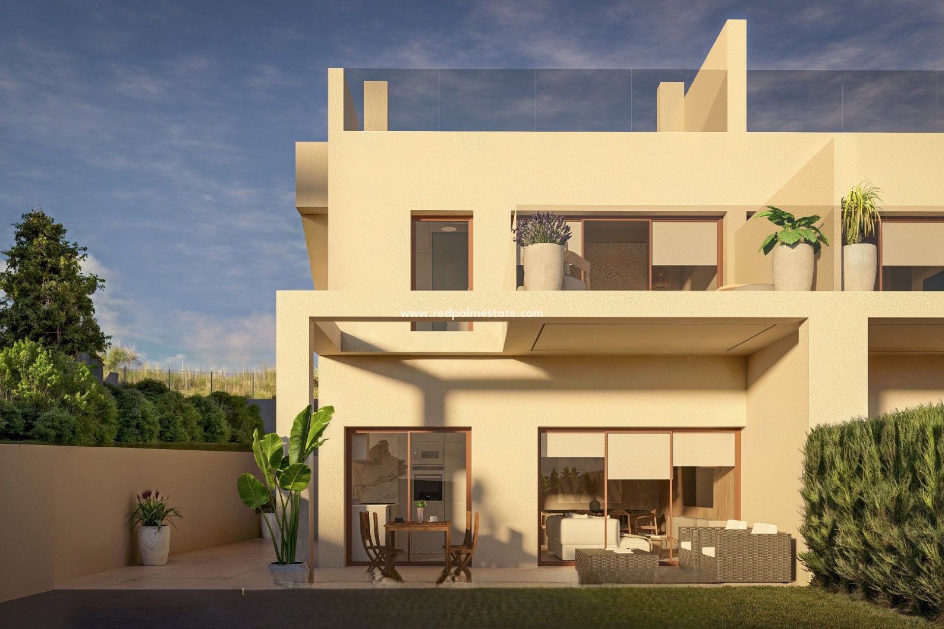 Obra nueva - Casa Adosada -
Corvera Golf