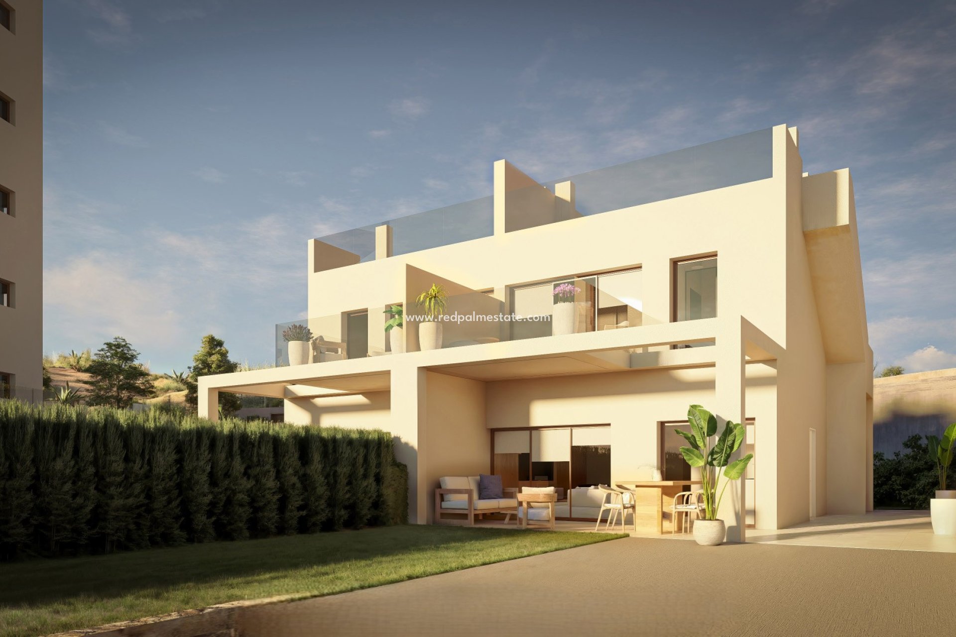 Obra nueva - Casa Adosada -
Corvera Golf
