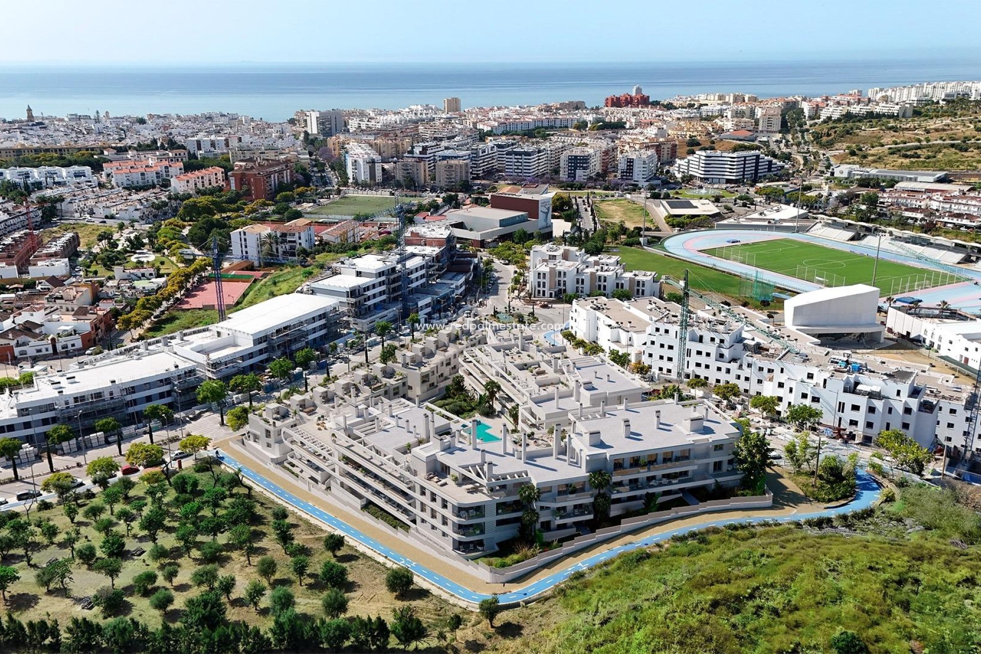 Obra nueva - Casa Adosada -
Estepona - Polideportivo
