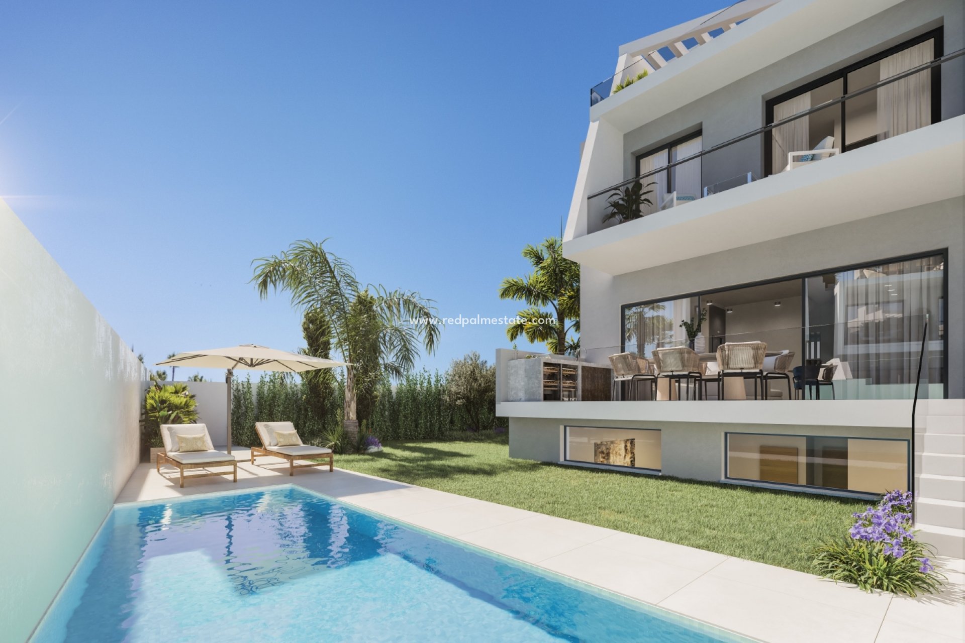 Obra nueva - Casa Adosada -
Estepona