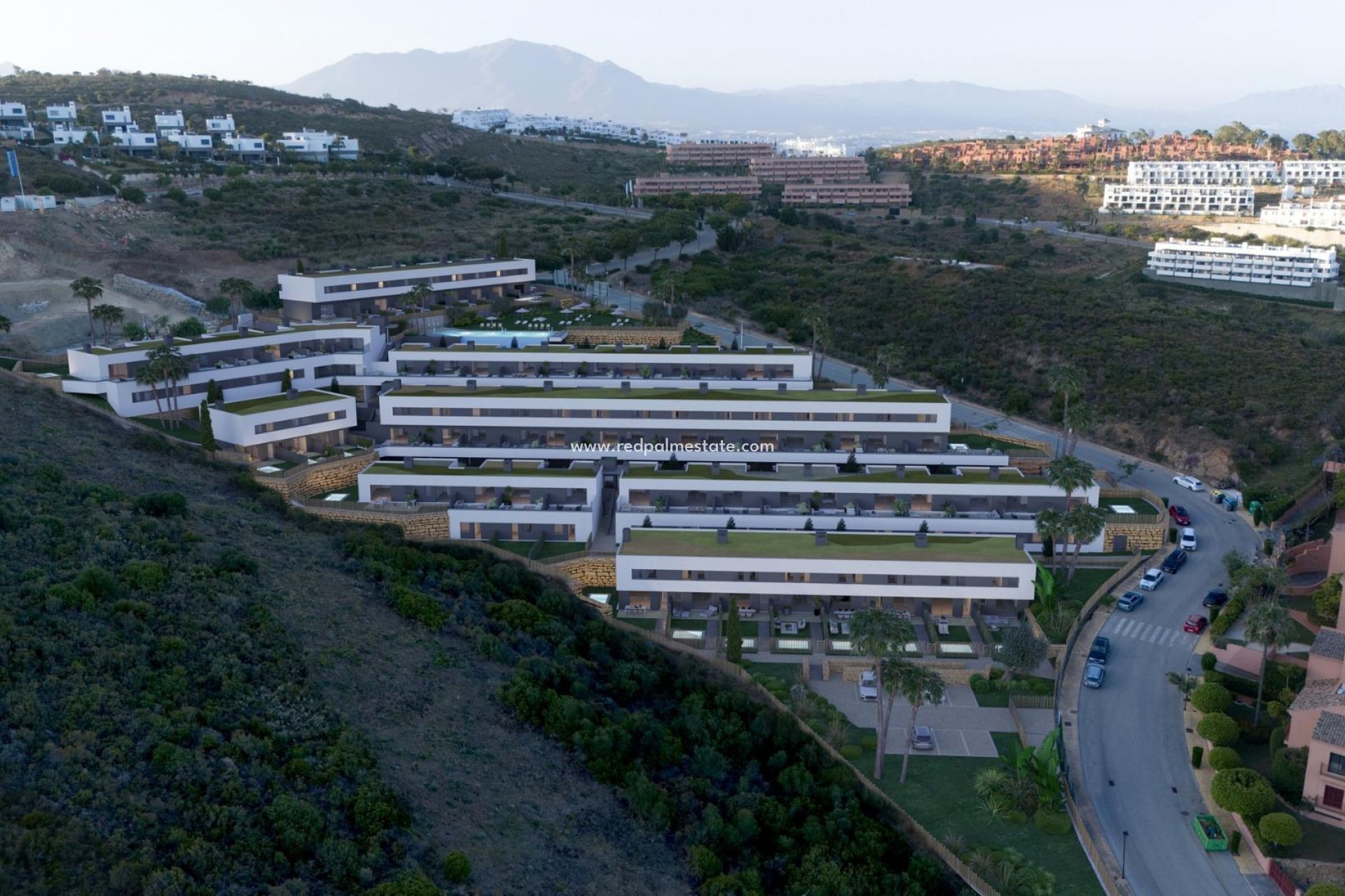 Obra nueva - Casa Adosada -
Manilva - Urb. Bahia de las Rocas