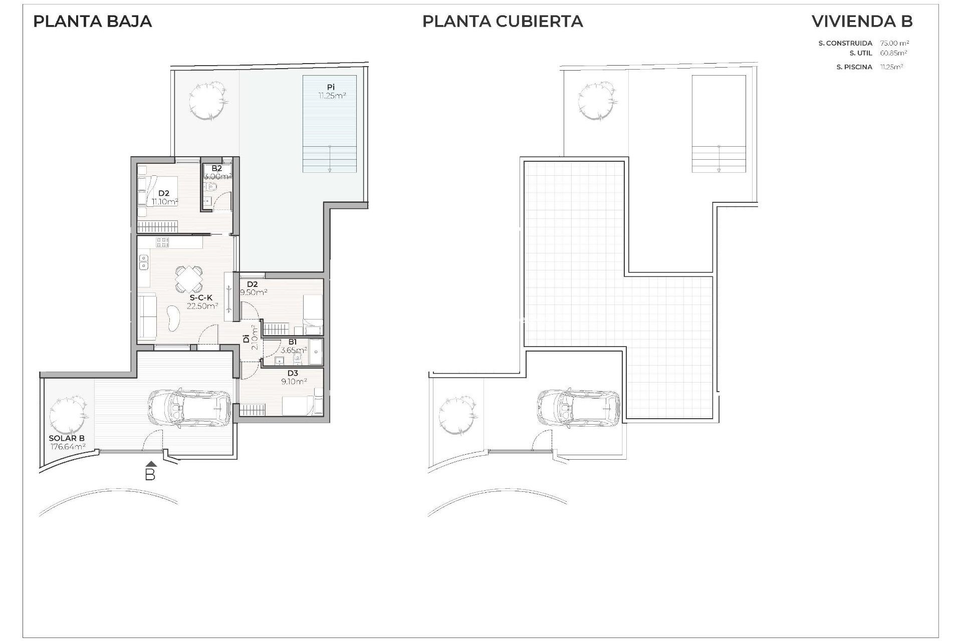 Obra nueva - Casa Adosada -
Mazarron - Country Club