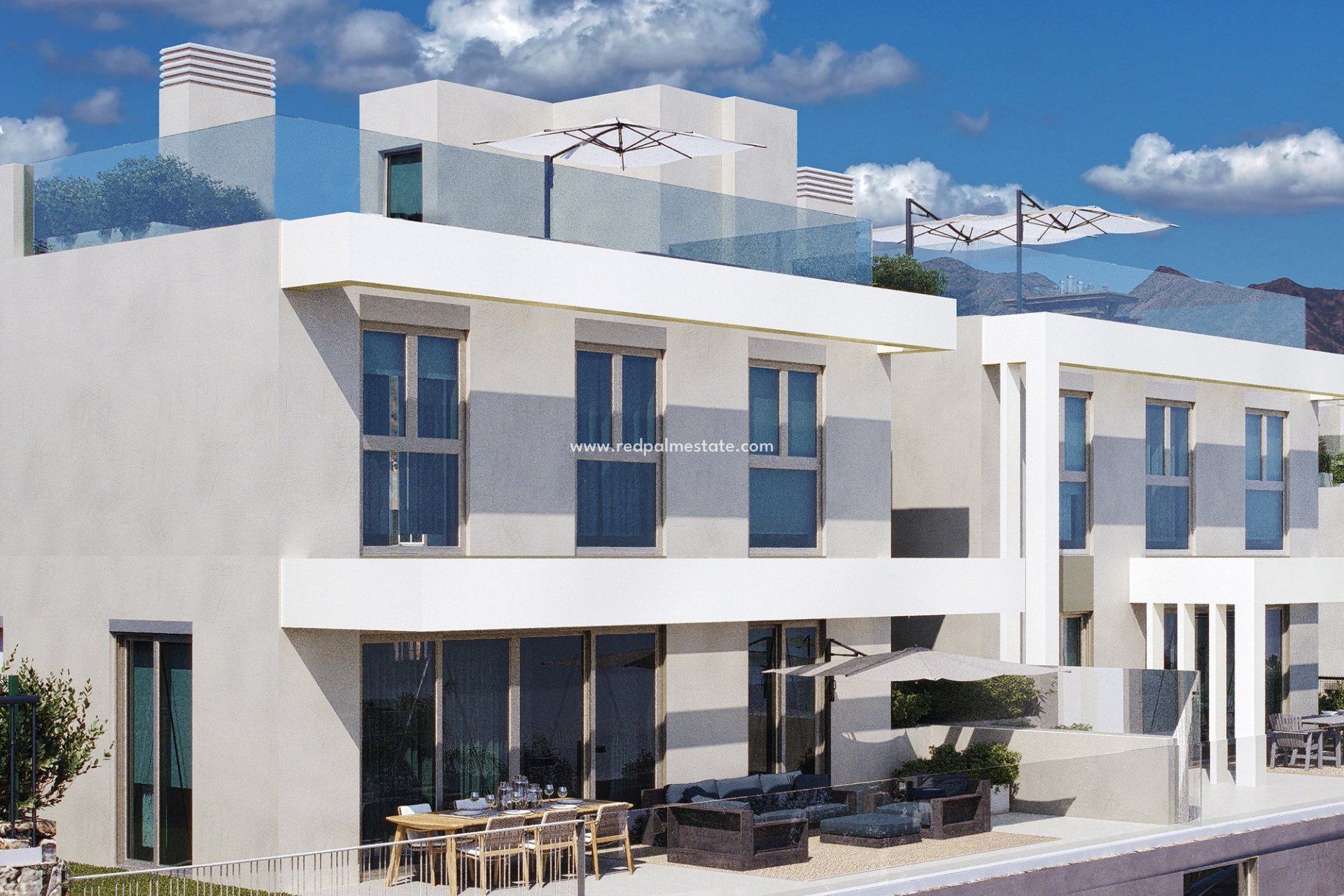 Obra nueva - Casa Adosada -
Mijas