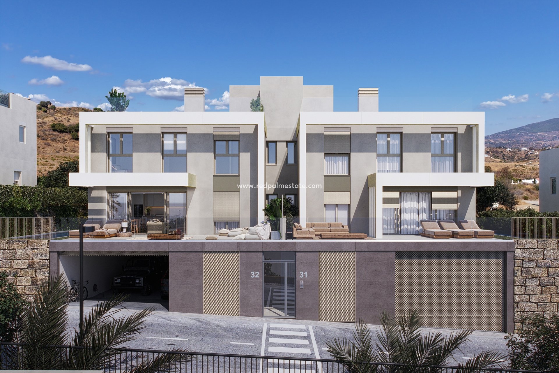 Obra nueva - Casa Adosada -
Mijas