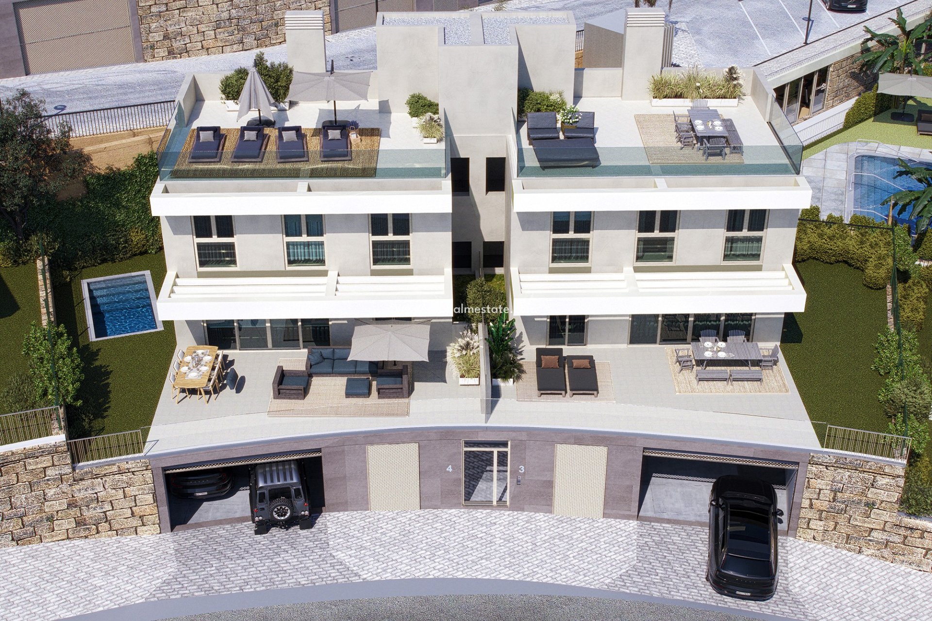 Obra nueva - Casa Adosada -
Mijas