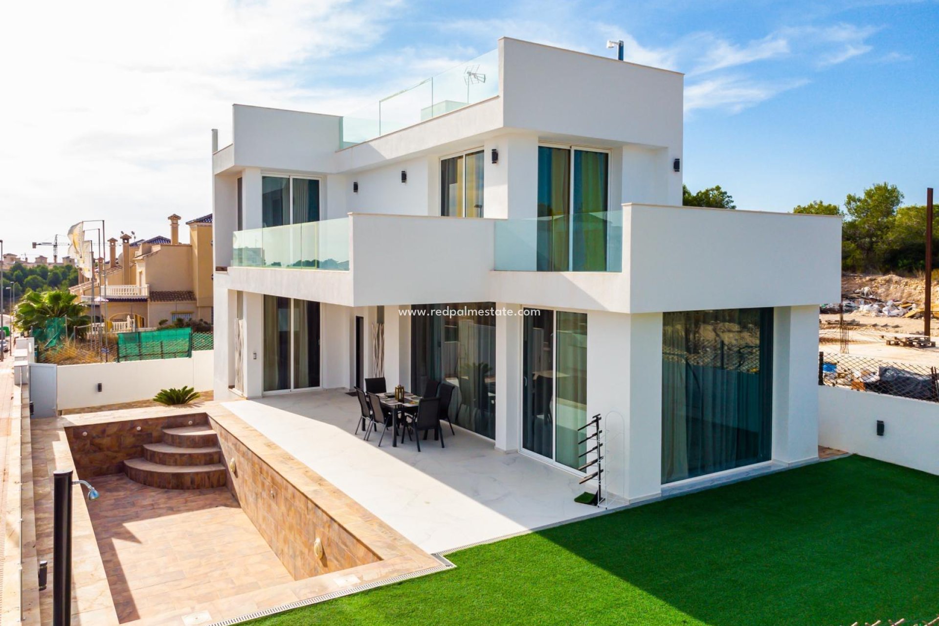 Obra nueva - Casa Adosada -
Orihuela Costa - Villamartín