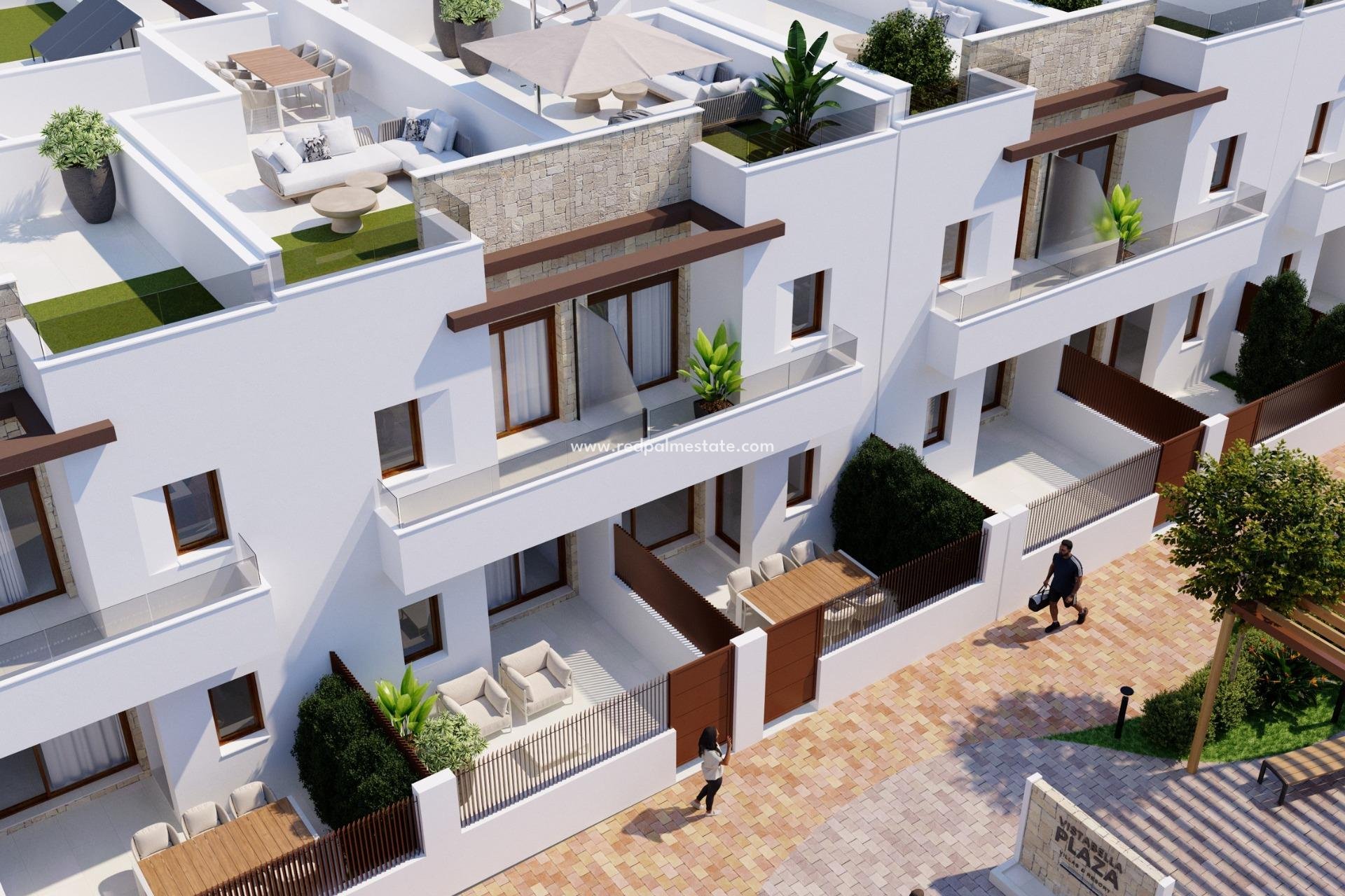 Obra nueva - Casa Adosada -
Orihuela - Vistabella Golf Entre Naranjos