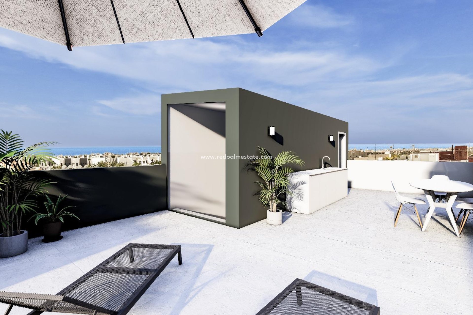 Obra nueva - Casa Adosada -
Pilar de la Horadada - Lo Monte