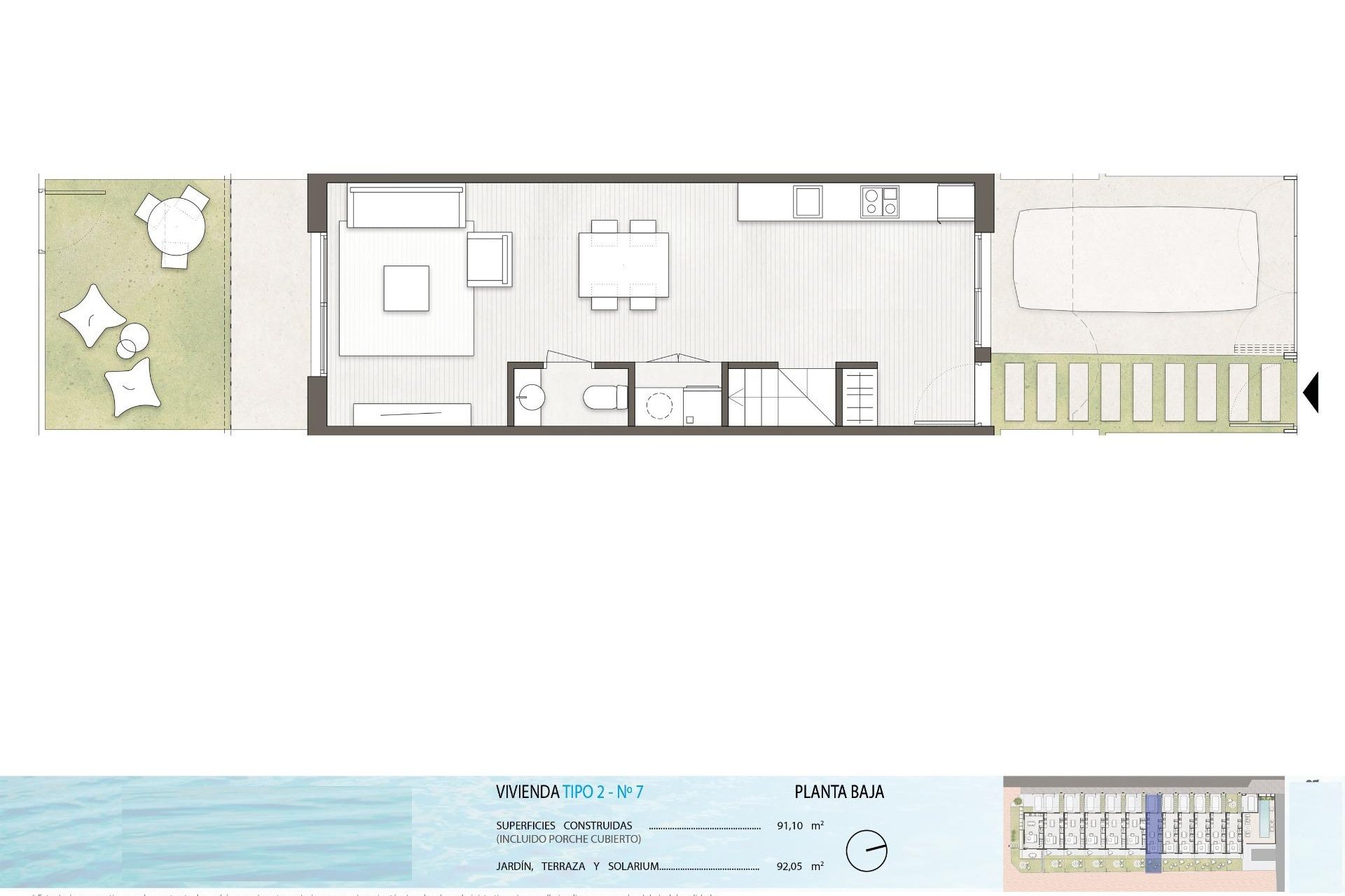 Obra nueva - Casa Adosada -
Pilar de la Horadada - pueblo