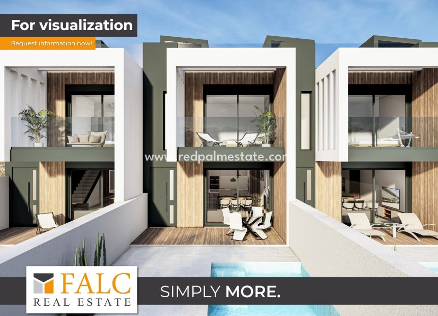 Obra nueva - Casa Adosada -
Pilar de la Horadada