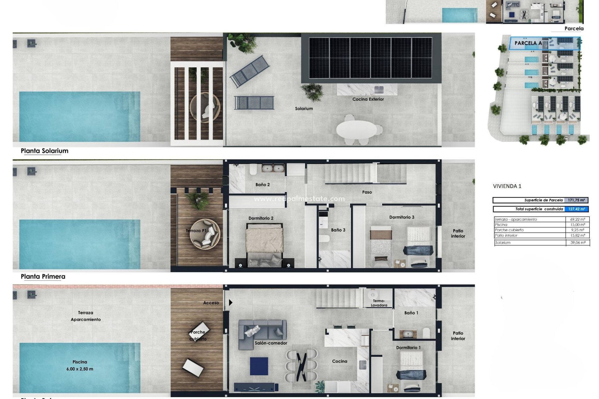 Obra nueva - Casa Adosada -
Pilar de la Horadada