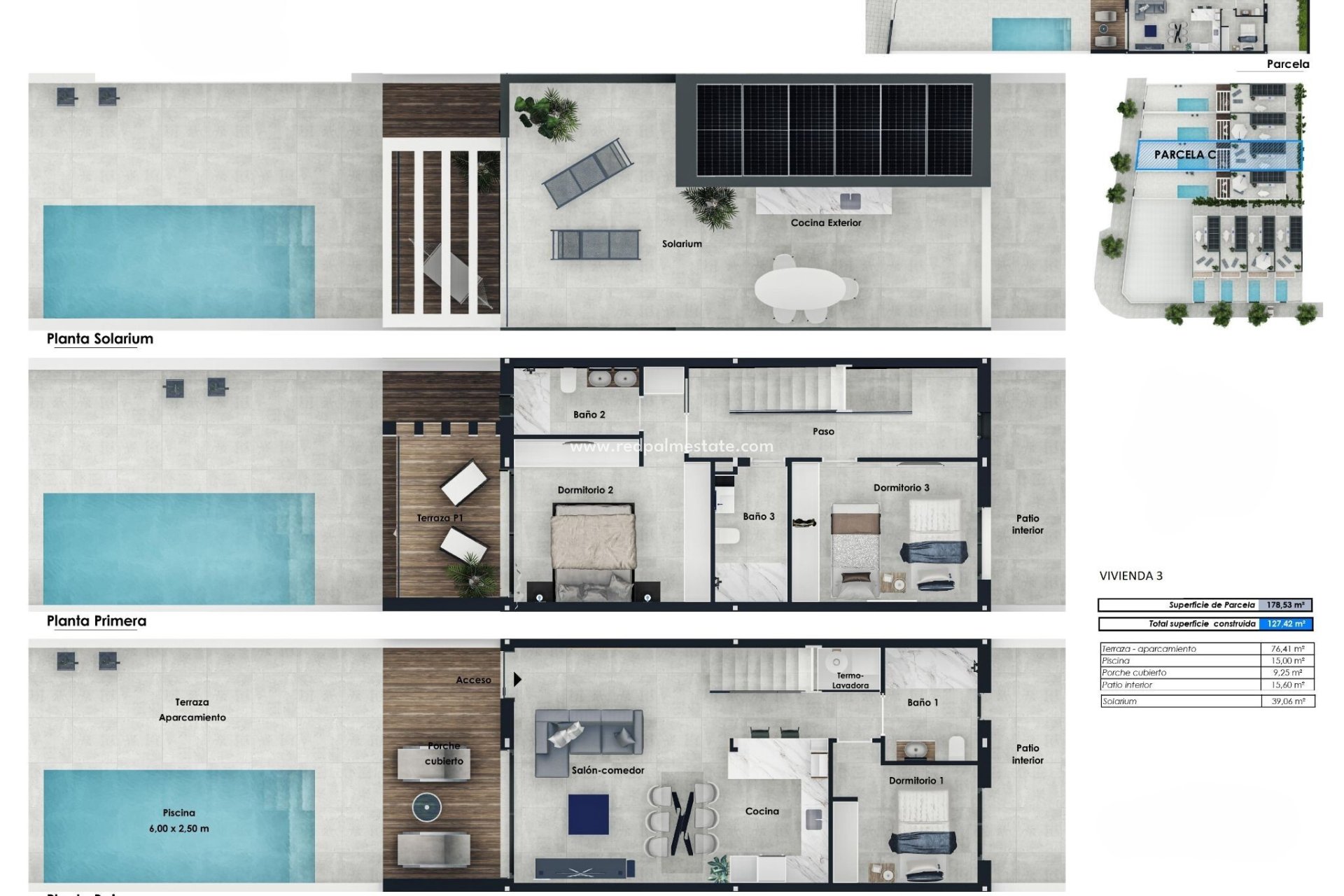 Obra nueva - Casa Adosada -
Pilar de la Horadada