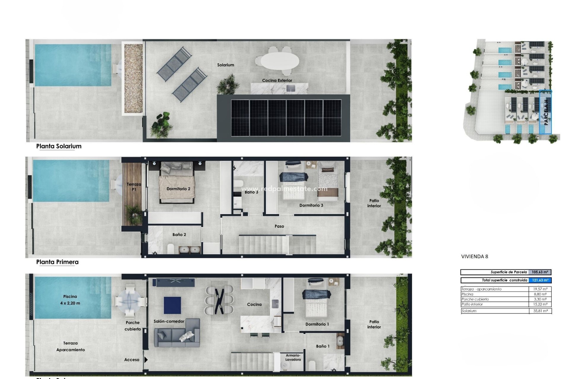 Obra nueva - Casa Adosada -
Pilar de la Horadada