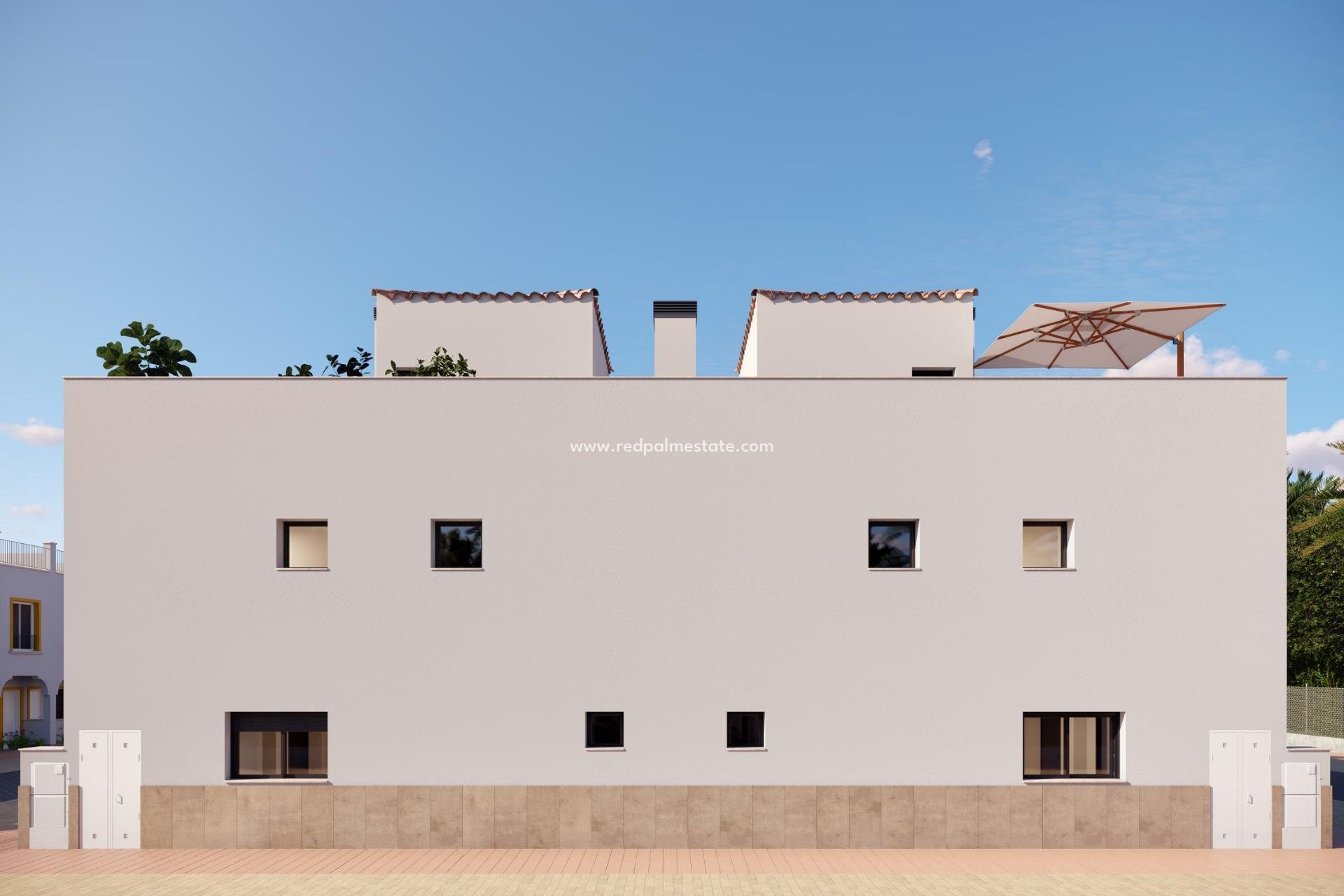 Obra nueva - Casa Adosada -
Torre Pacheco - Santa Rosalia pueblo