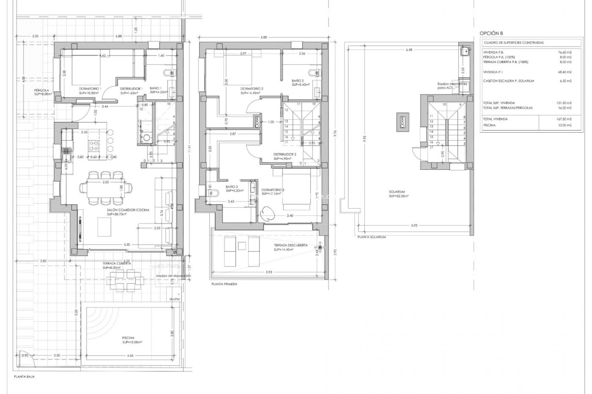 Obra nueva - Casa cuádruple -
San Pedro del Pinatar - San Pedro de Pinatar