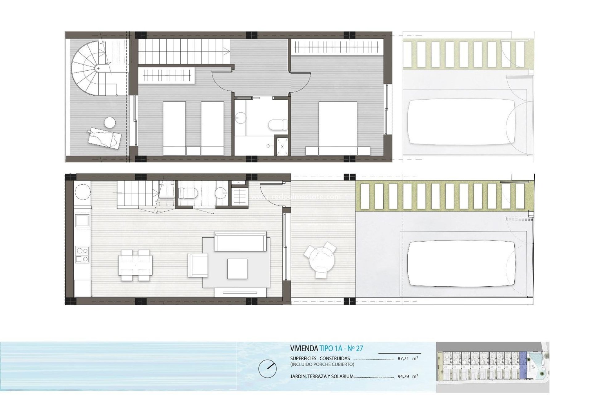 Obra nueva - Casa de Pueblo -
Pilar de la Horadada - pueblo